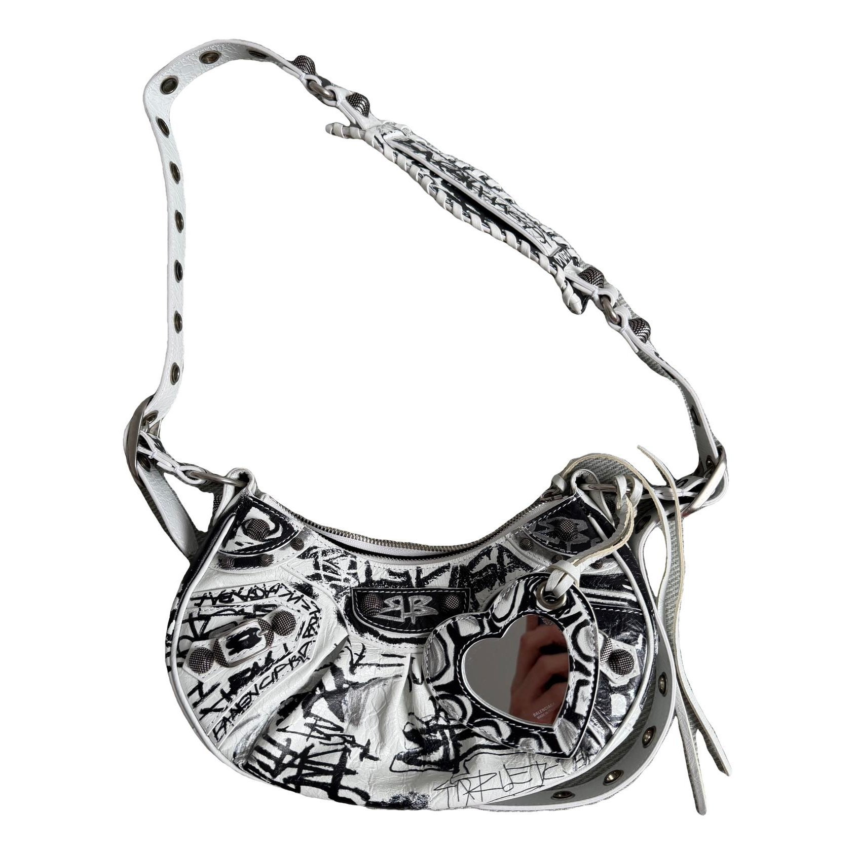 Le Cagole leather handbag