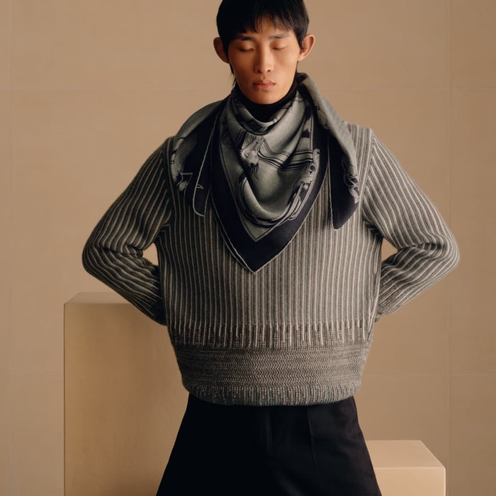 Hermès Metallique Scarf 100