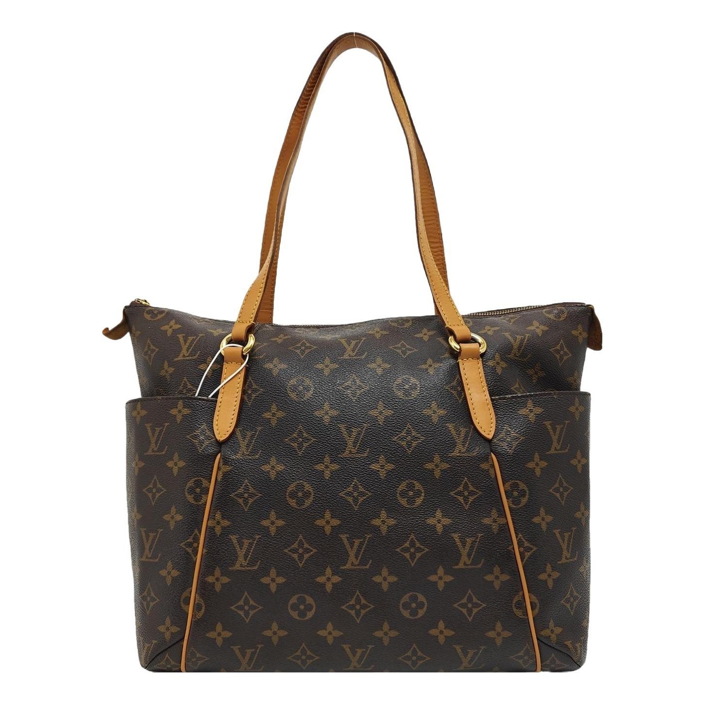 Totally leather handbag