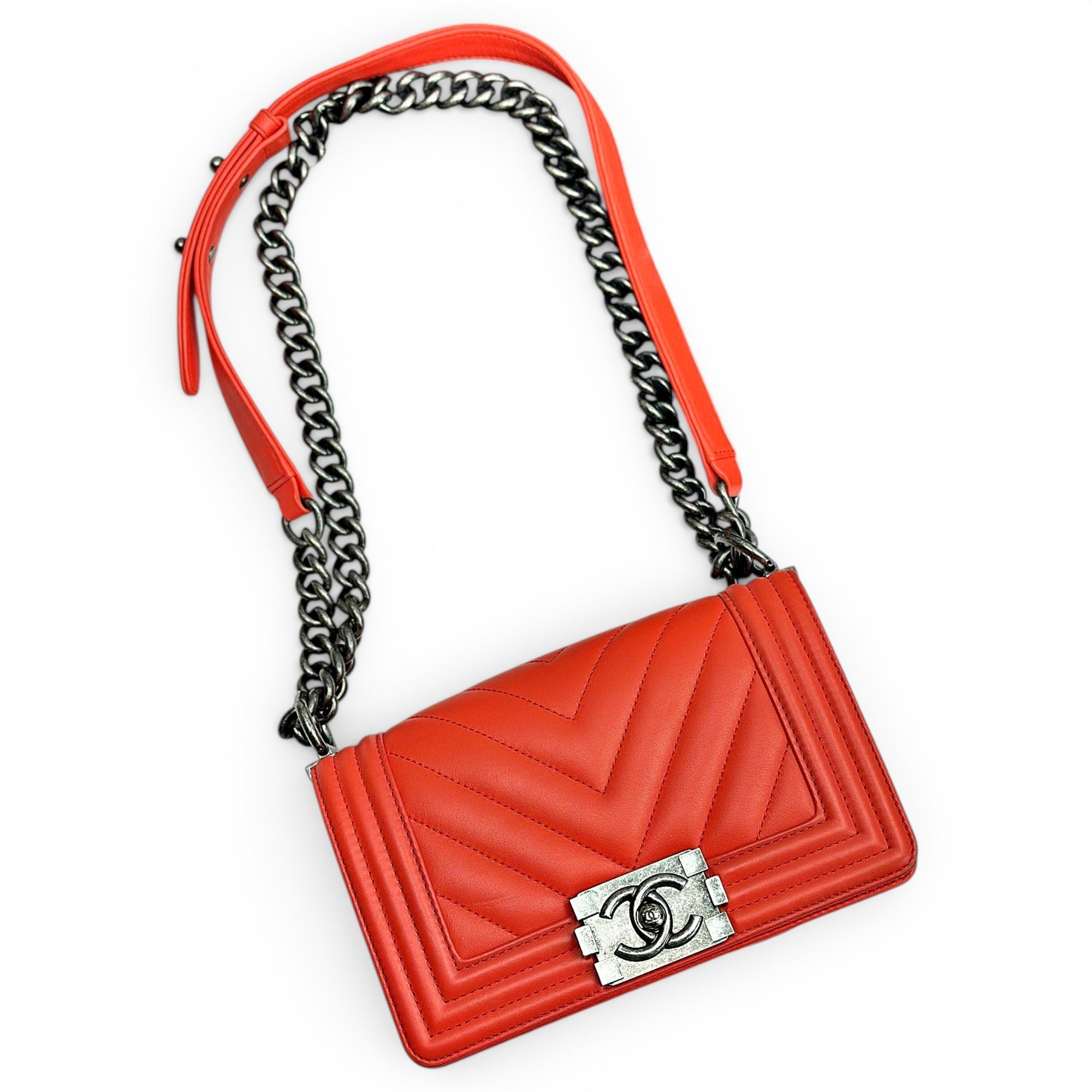 Boy leather handbag