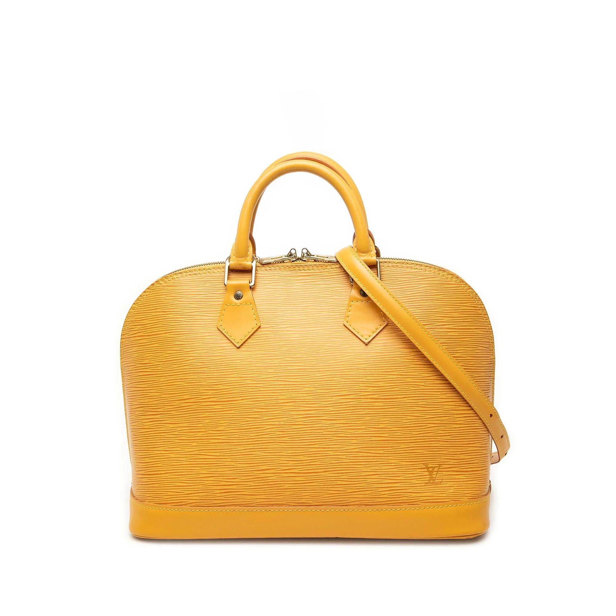 Alma leather handbag