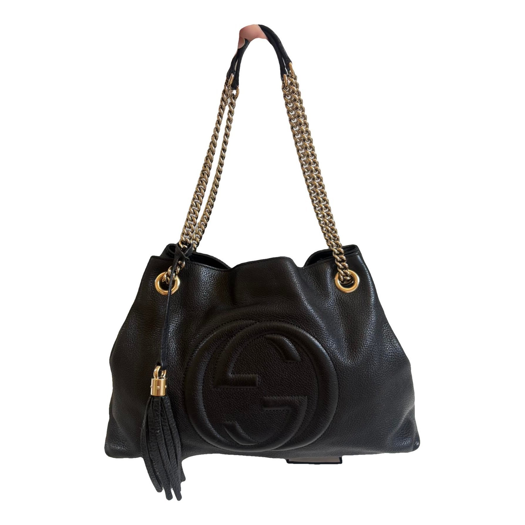 Soho leather tote
