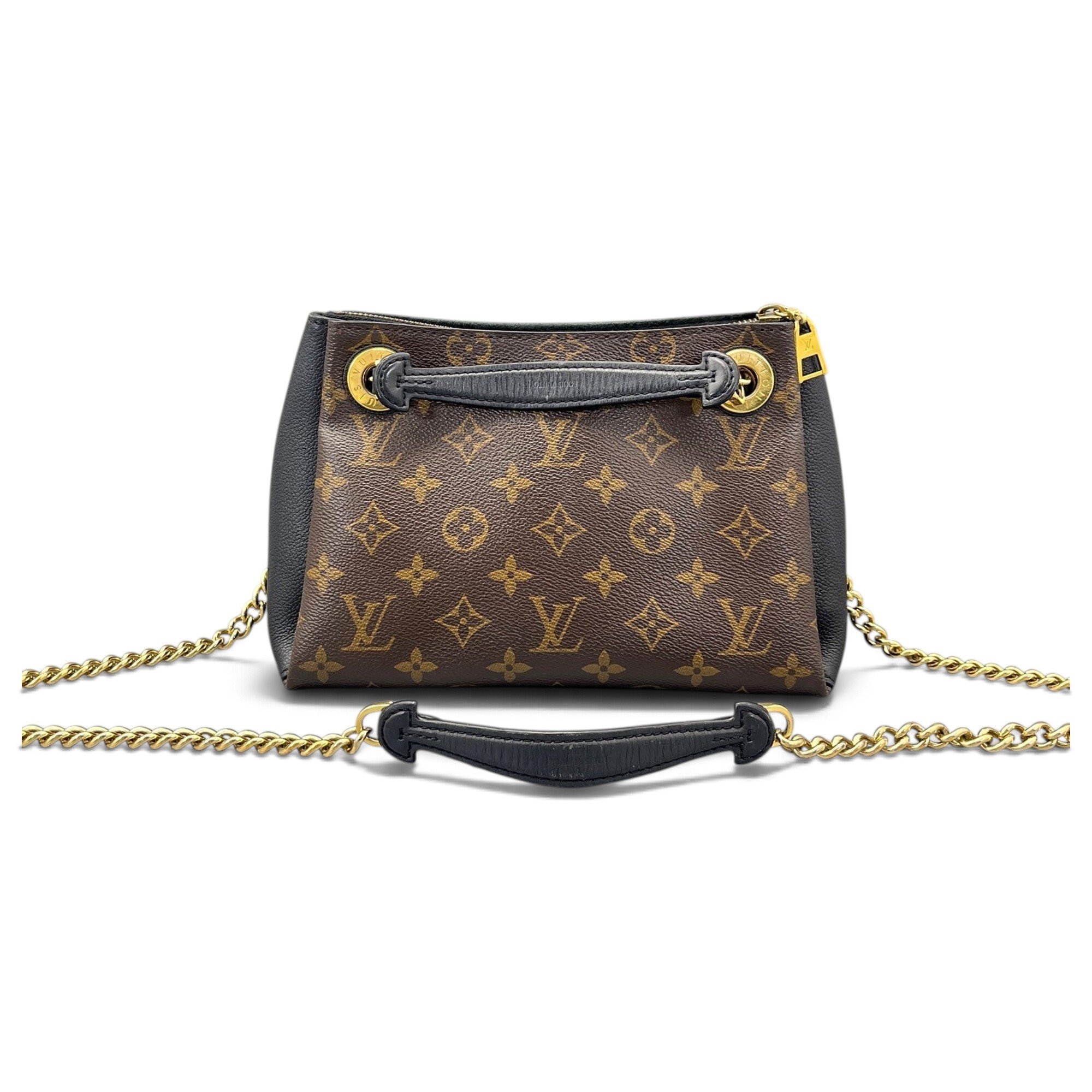Surène leather crossbody bag