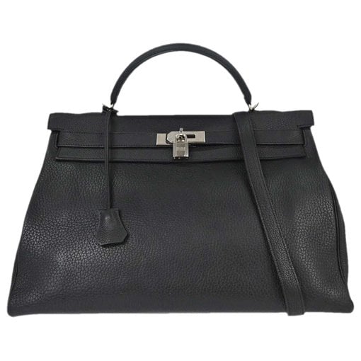Birkin 35 leather handbag