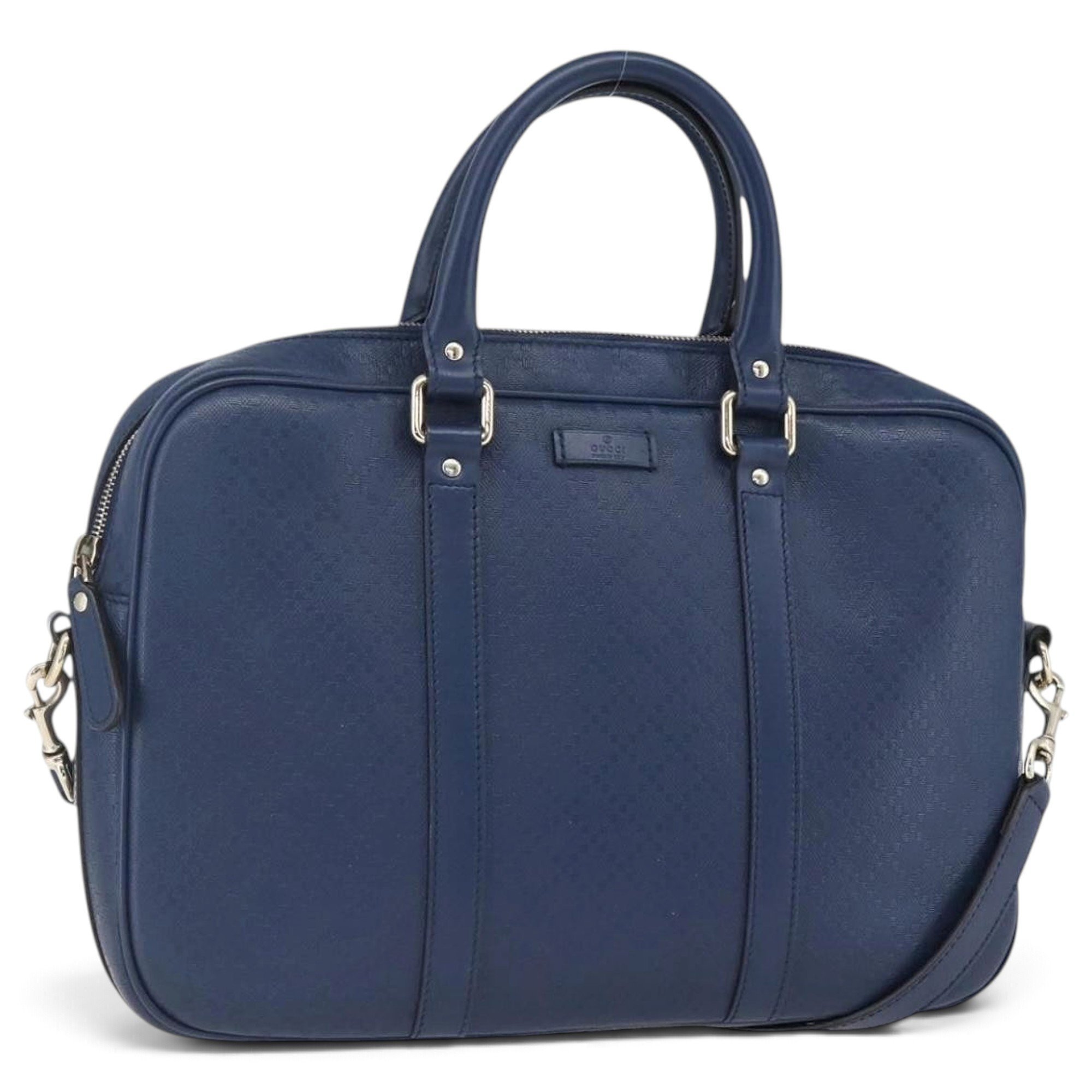 Leather satchel