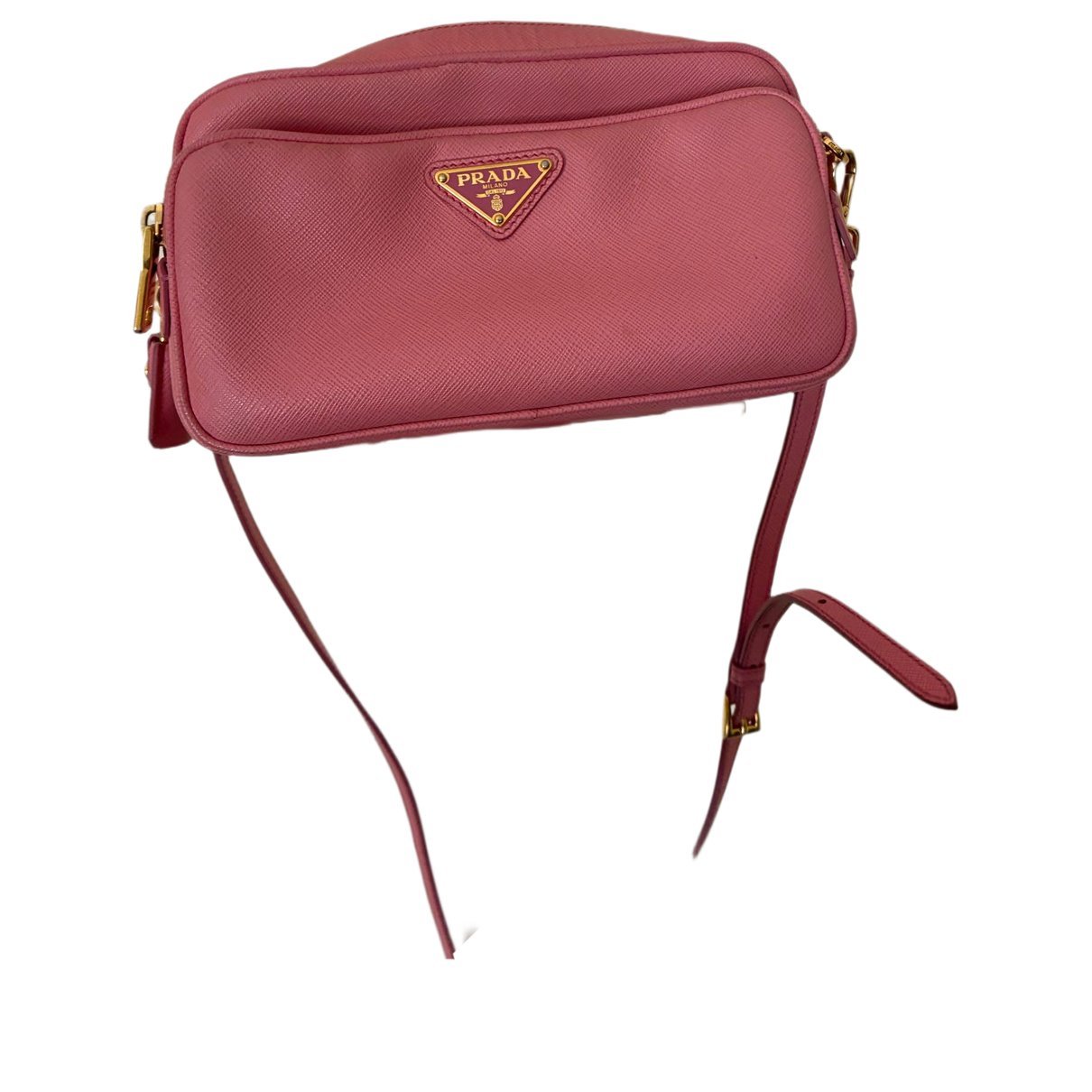 Prada Pocket leather crossbody bag