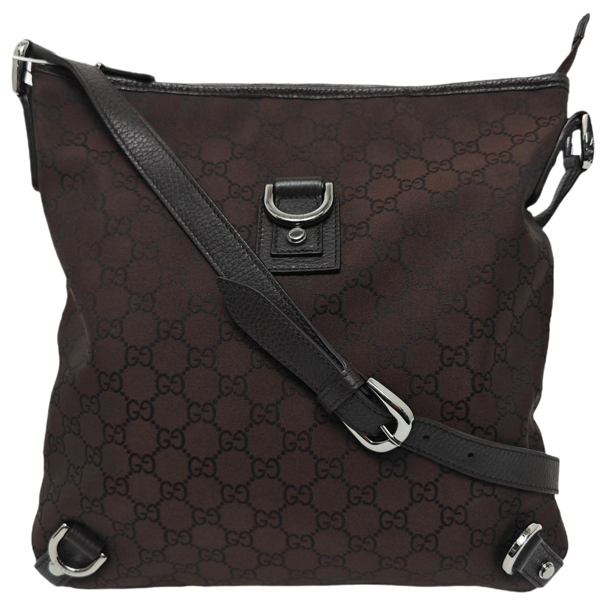 Leather crossbody bag
