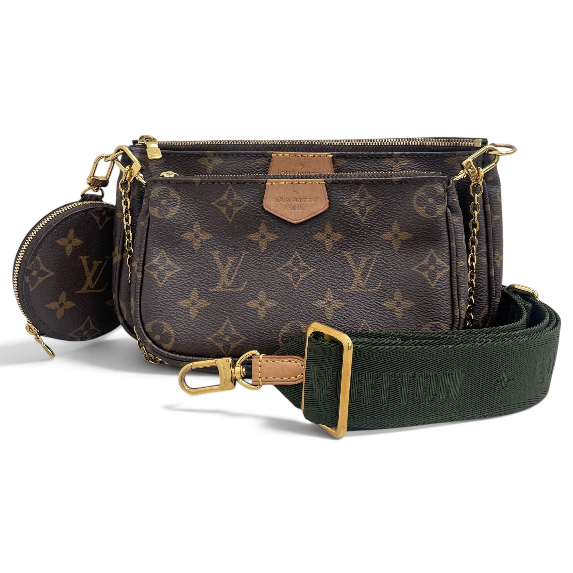 Multi Pochette Accessoires leather handbag