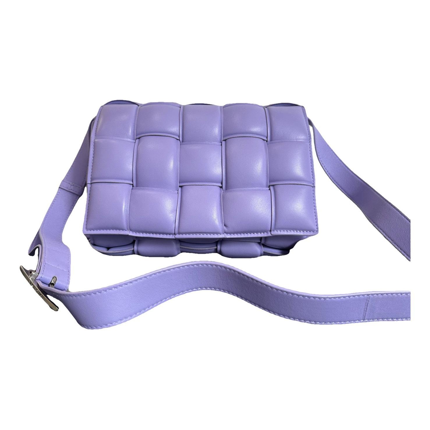 Cassette Padded leather crossbody bag