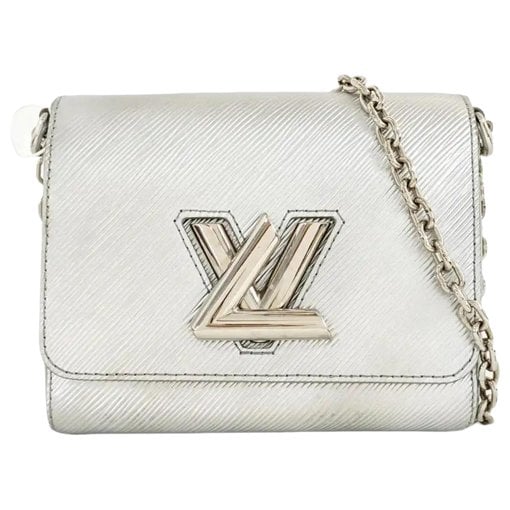 Twist leather crossbody bag