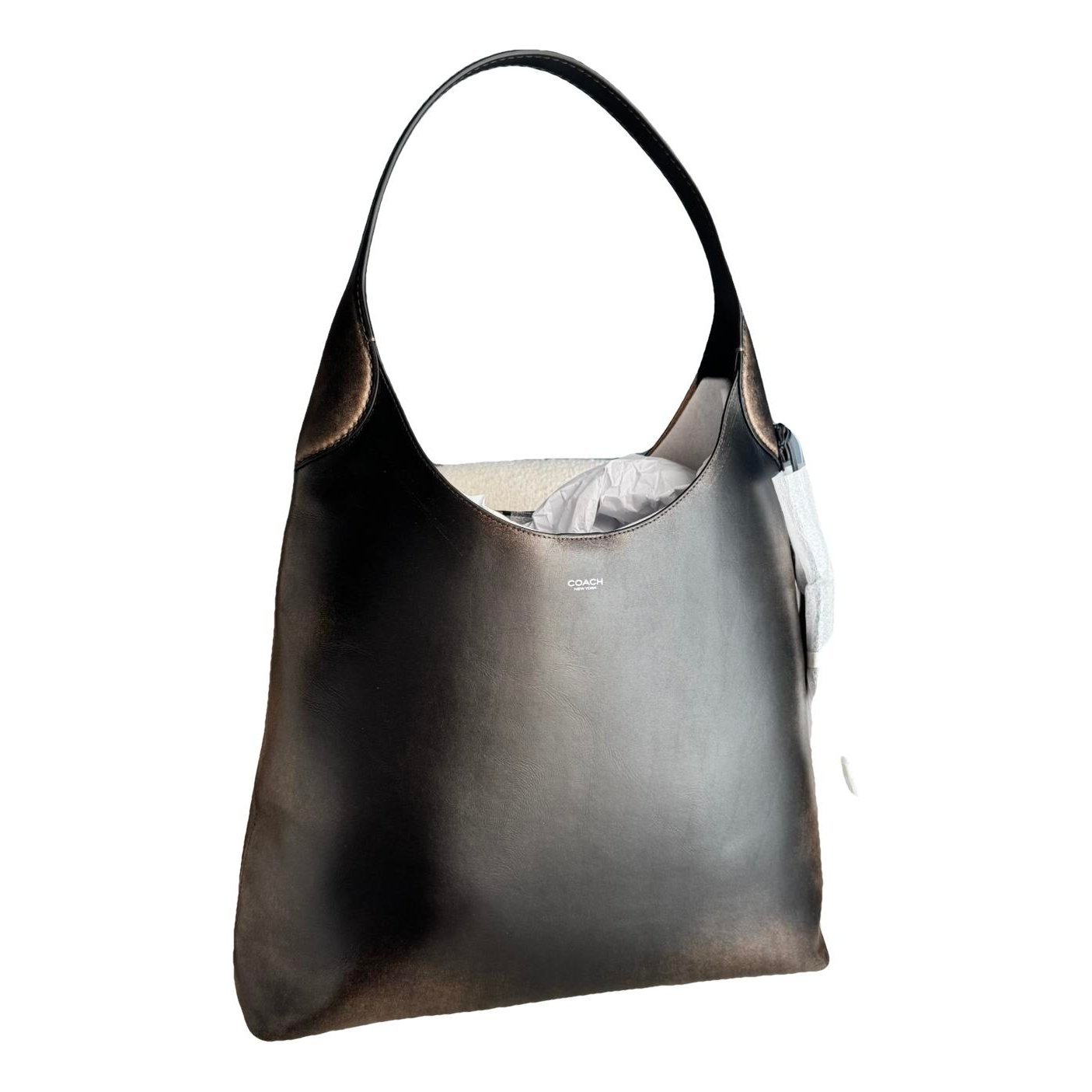 Leather tote