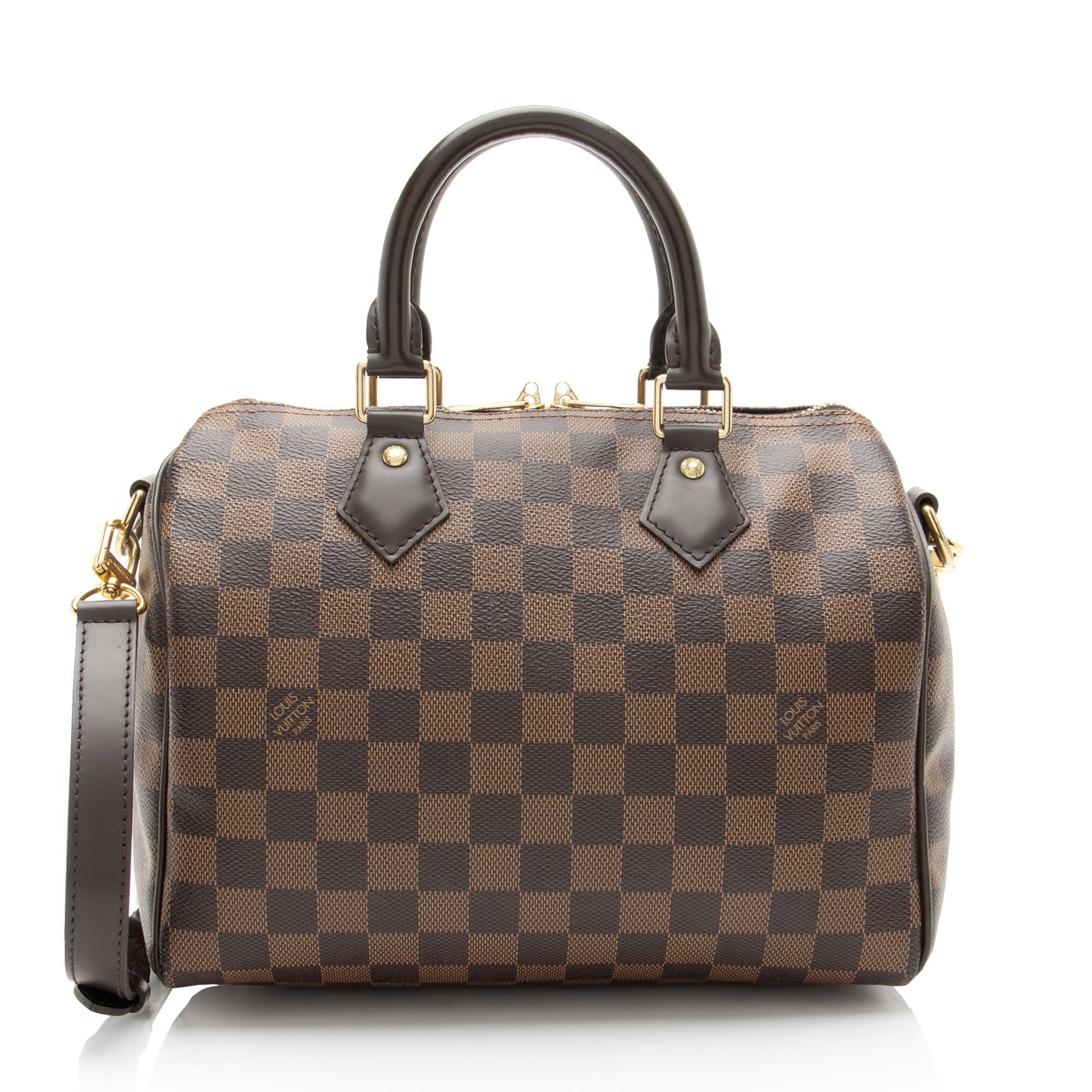 Louis Vuitton Speedy cloth satchel