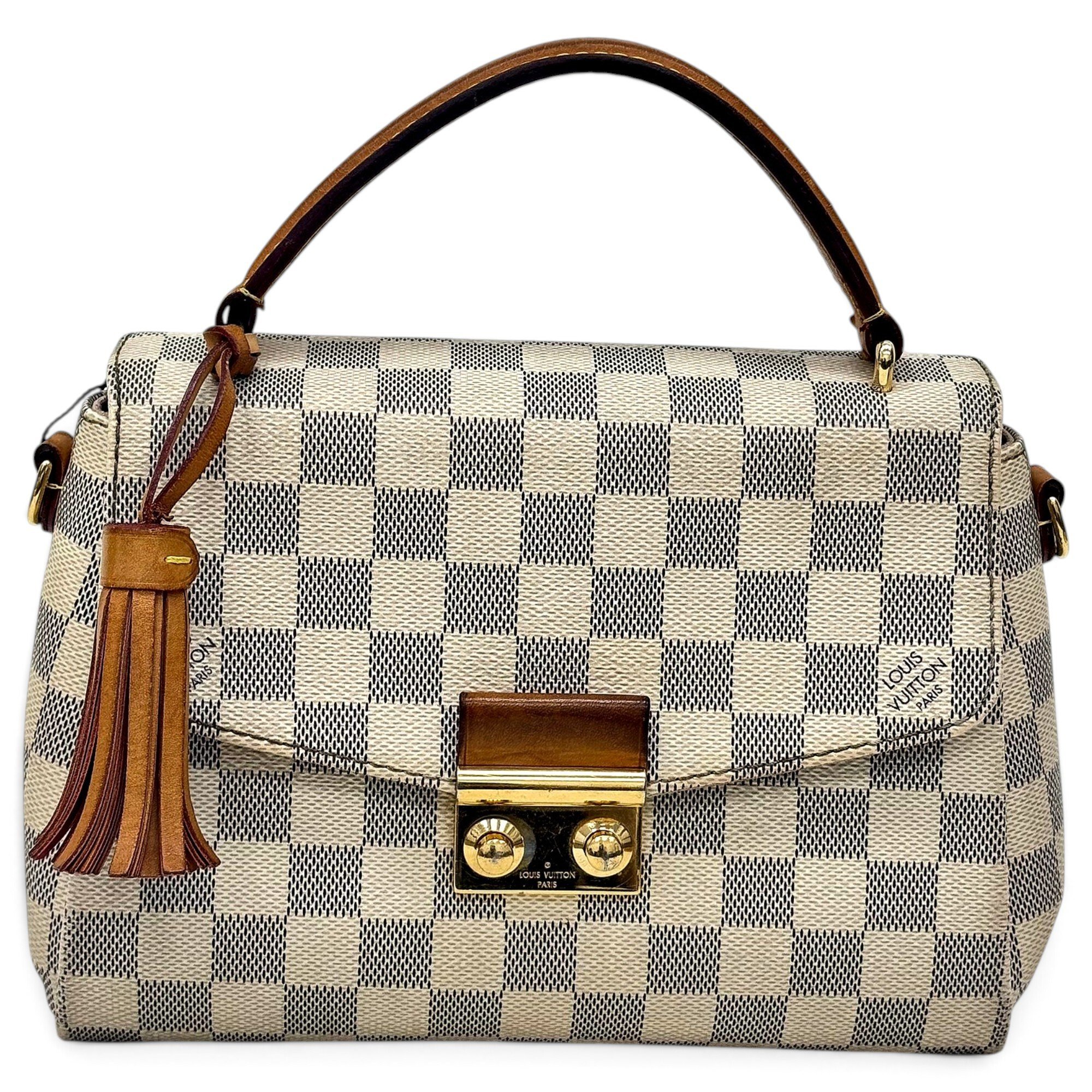 Croisette leather handbag