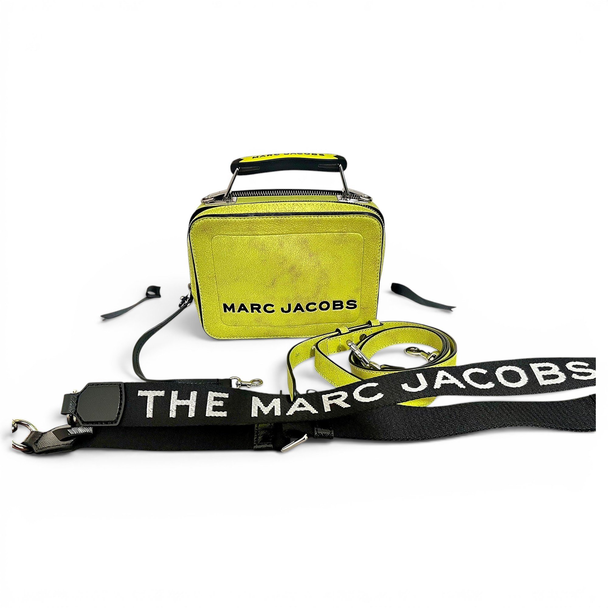 The Box Bag leather clutch bag