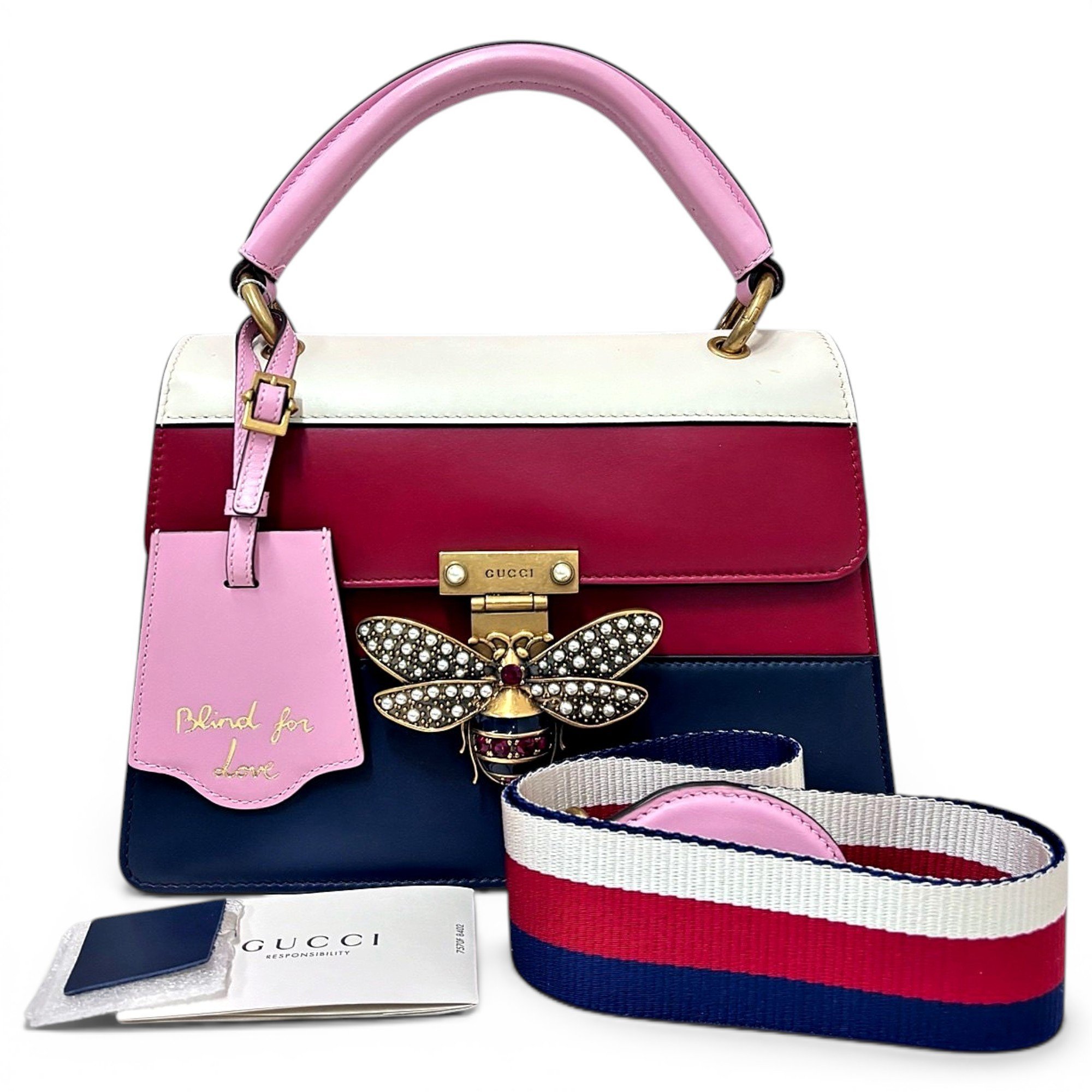 Queen Margaret leather handbag