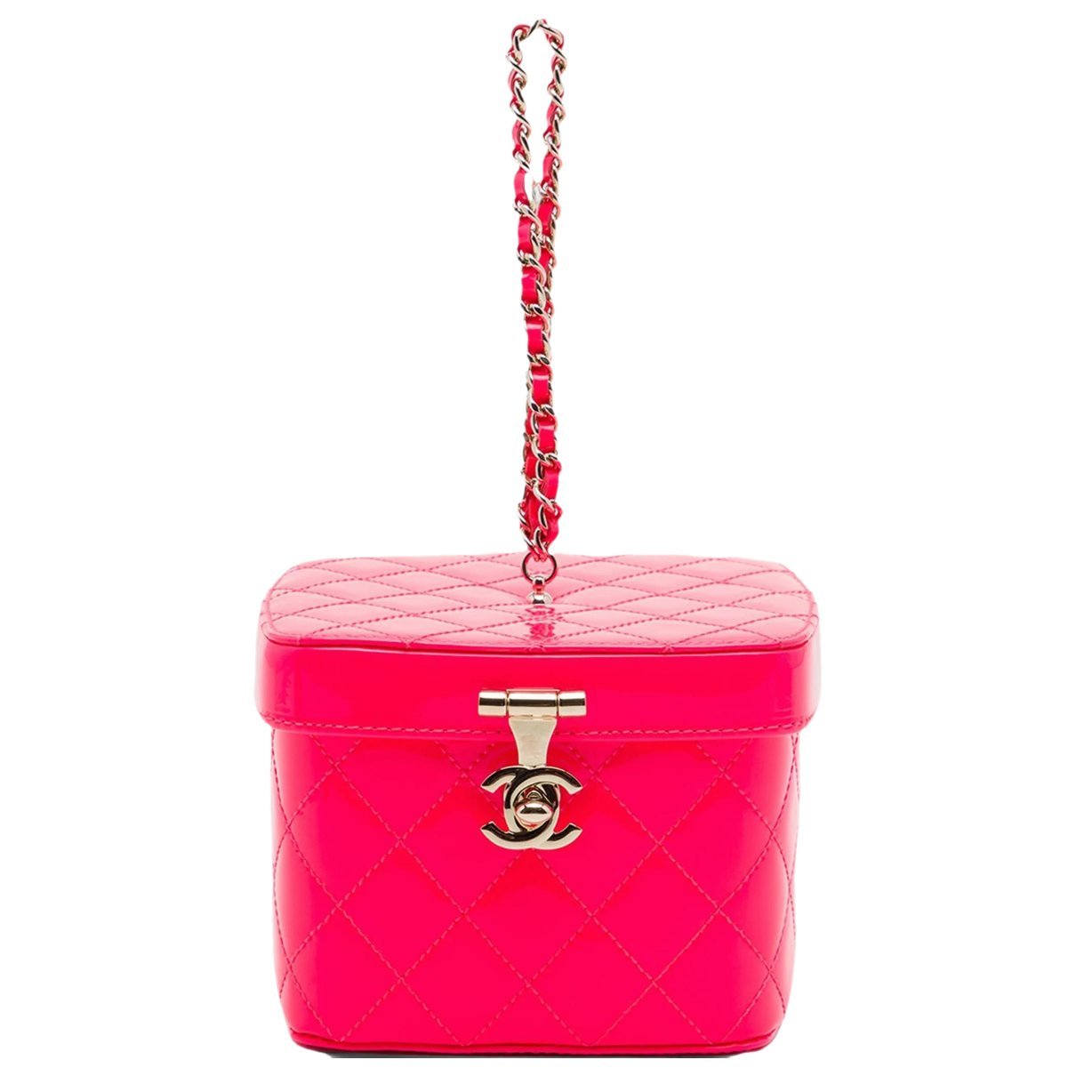 Vanity leather bag