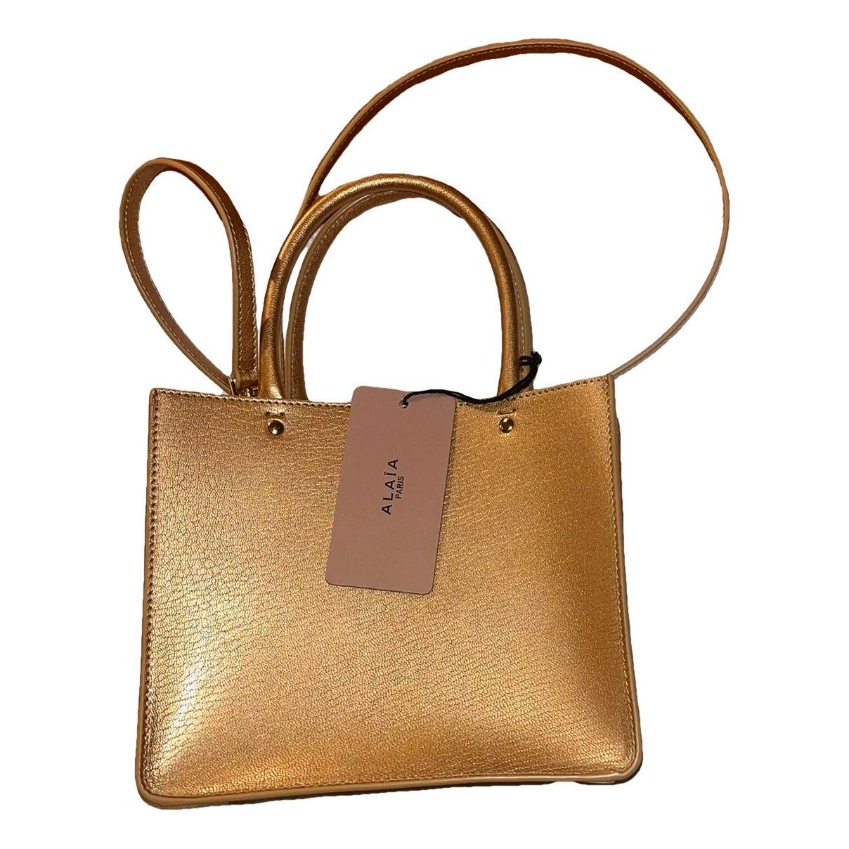 Leather mini bag