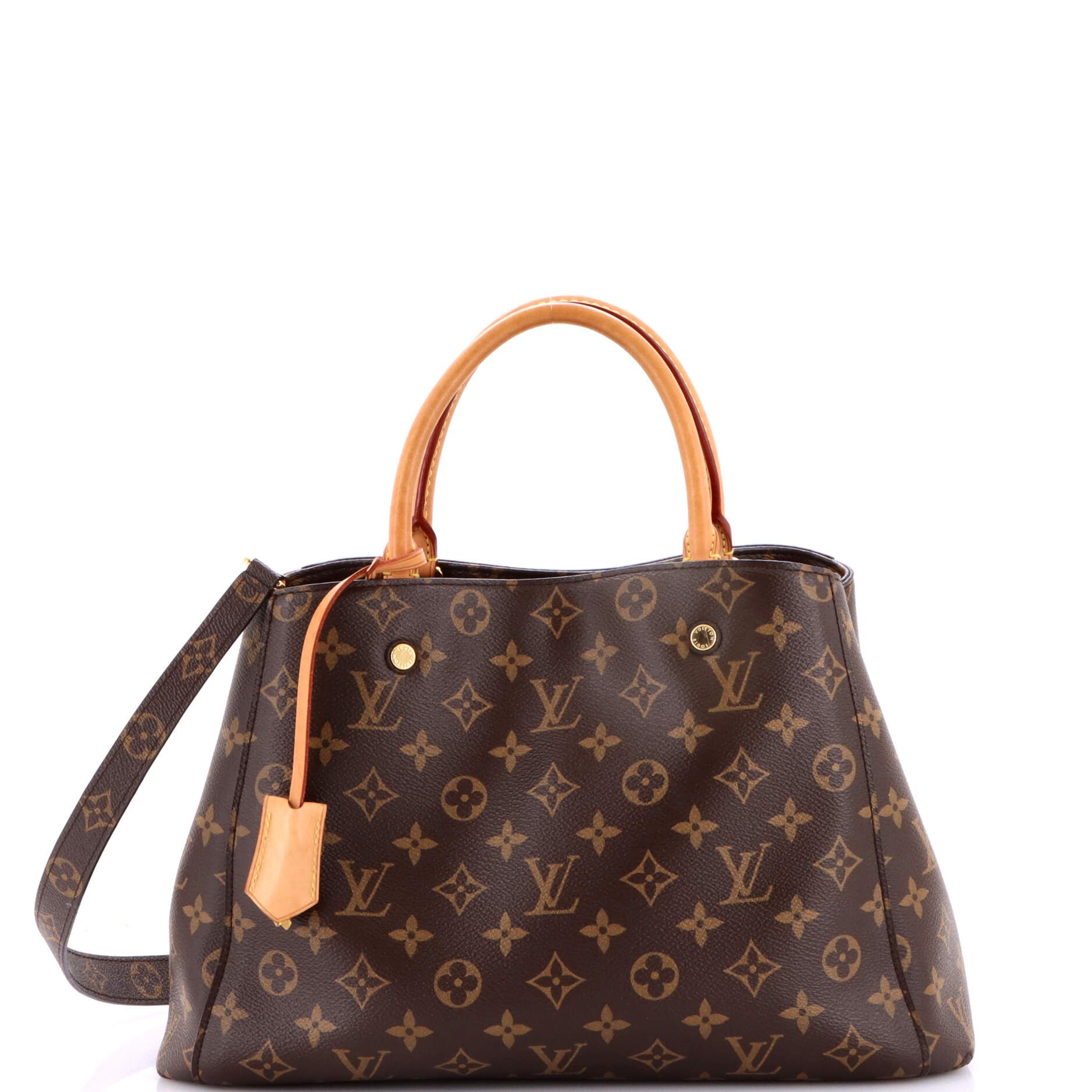 Louis Vuitton Montaigne Handbag Monogram Canvas MM