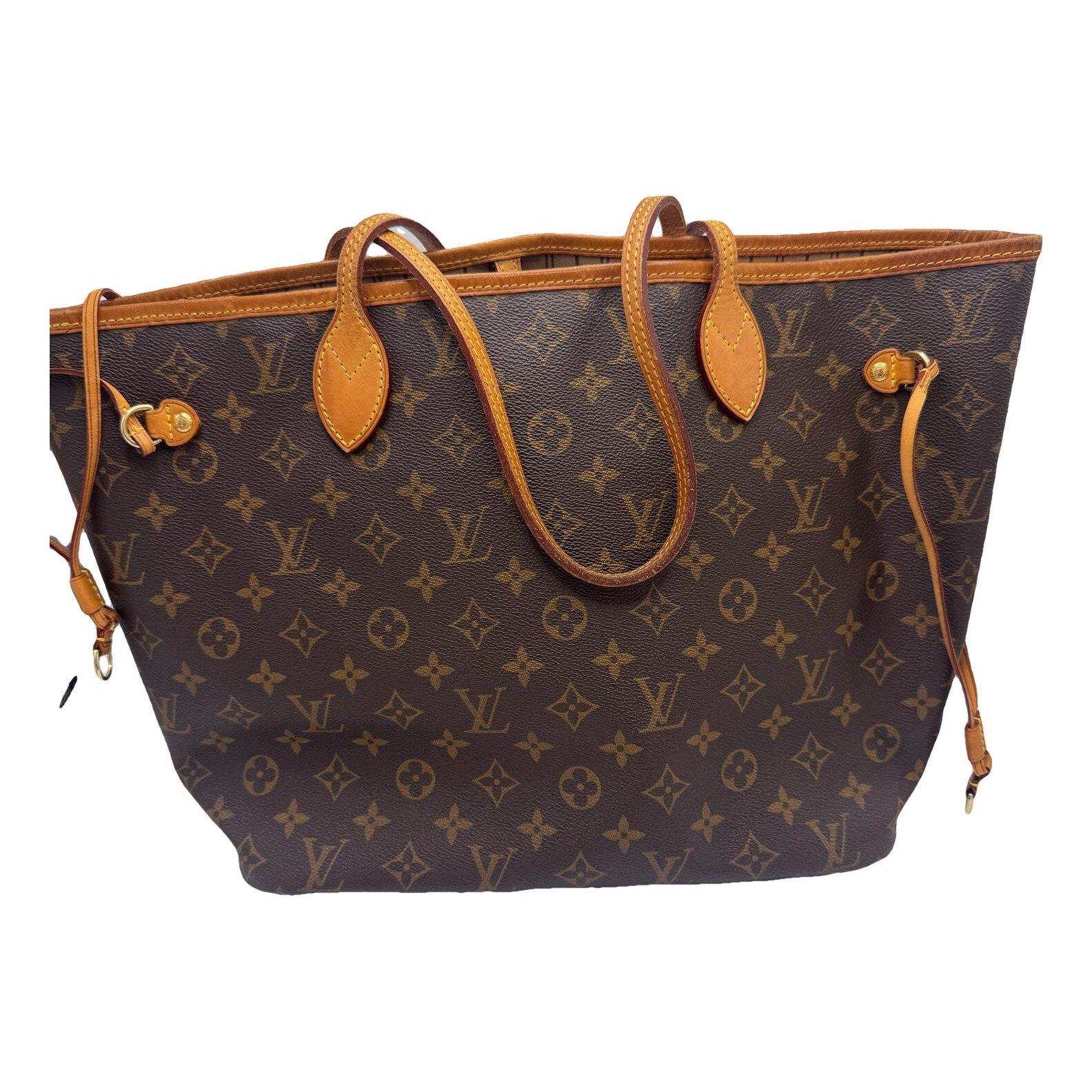 Neverfull leather tote