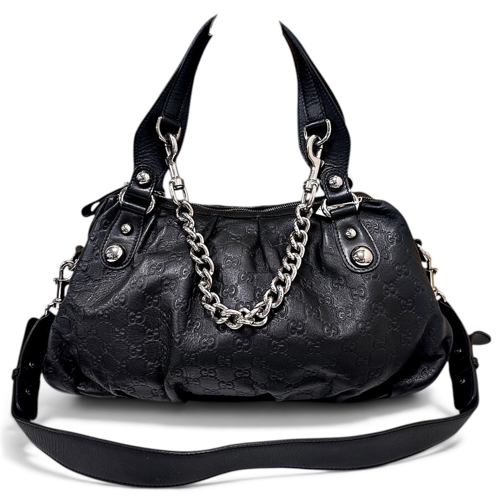 Leather handbag