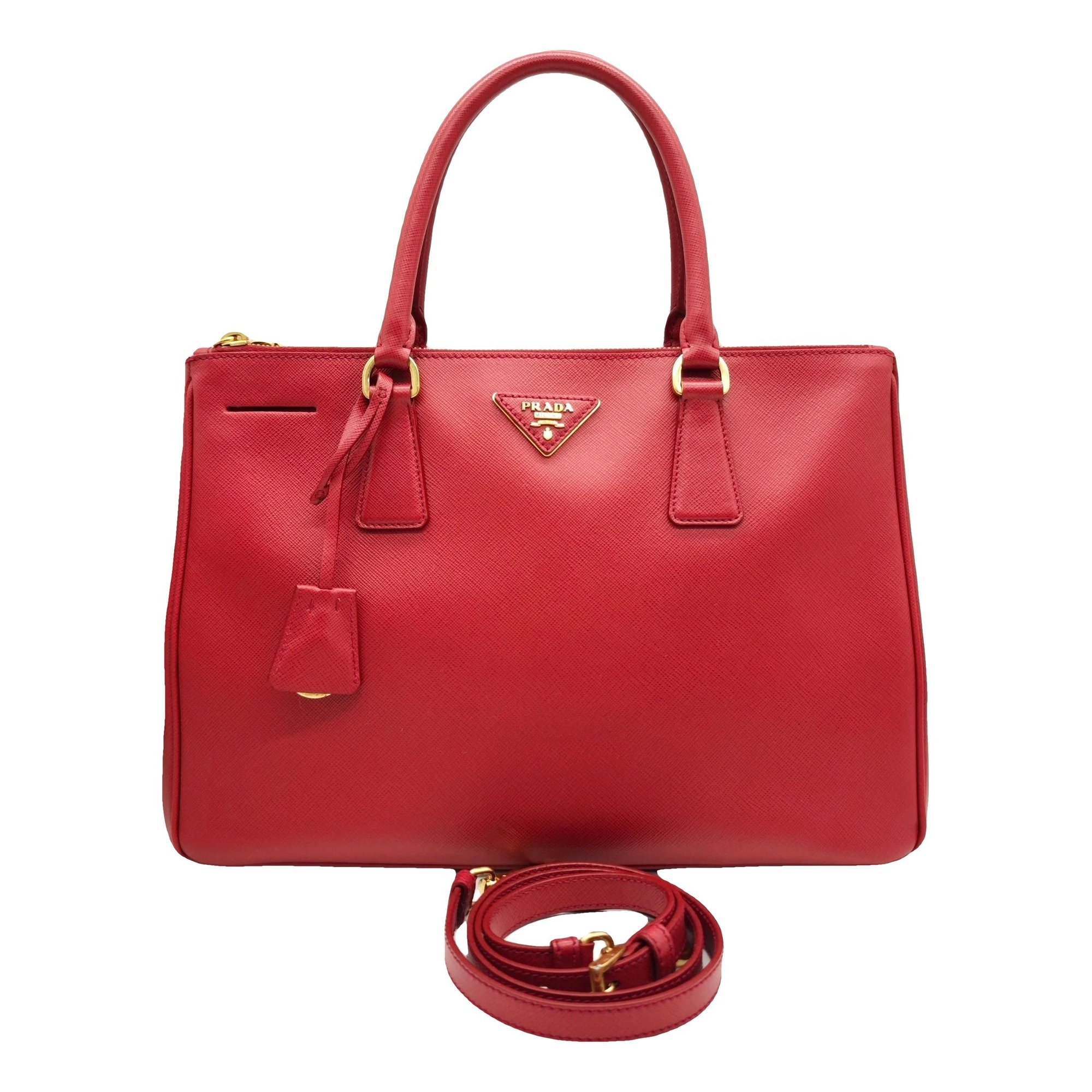 Leather tote