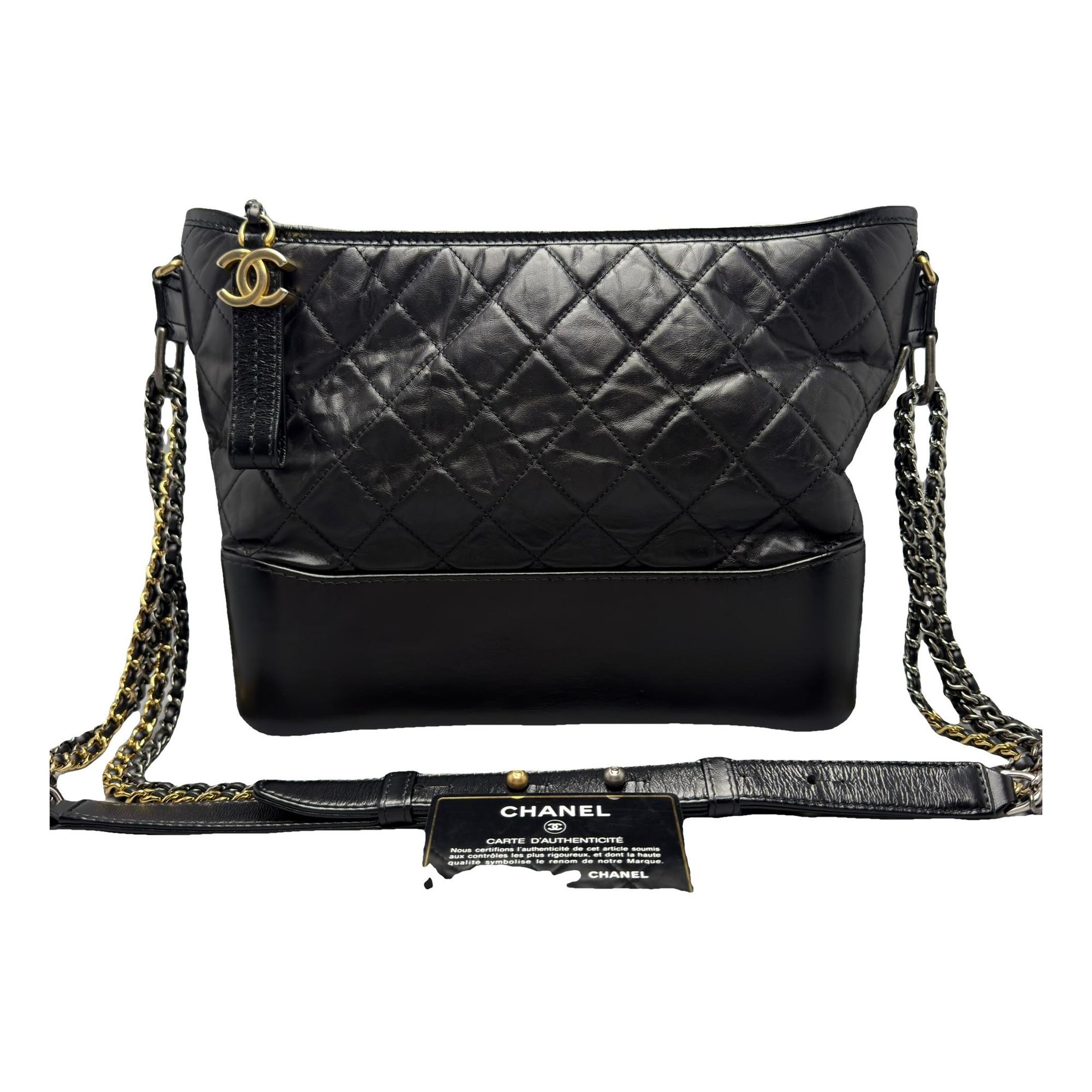 Gabrielle leather handbag