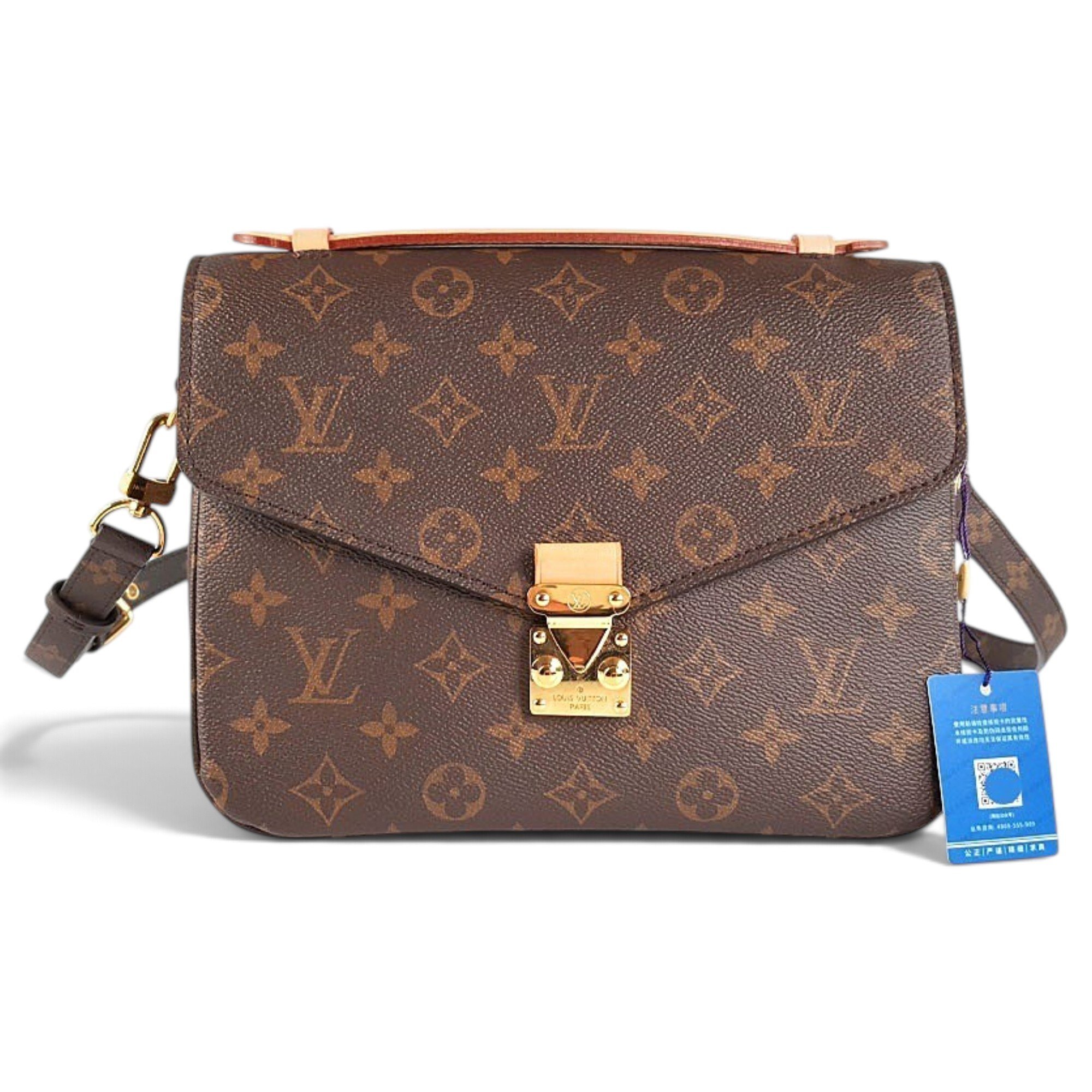 Metis leather handbag