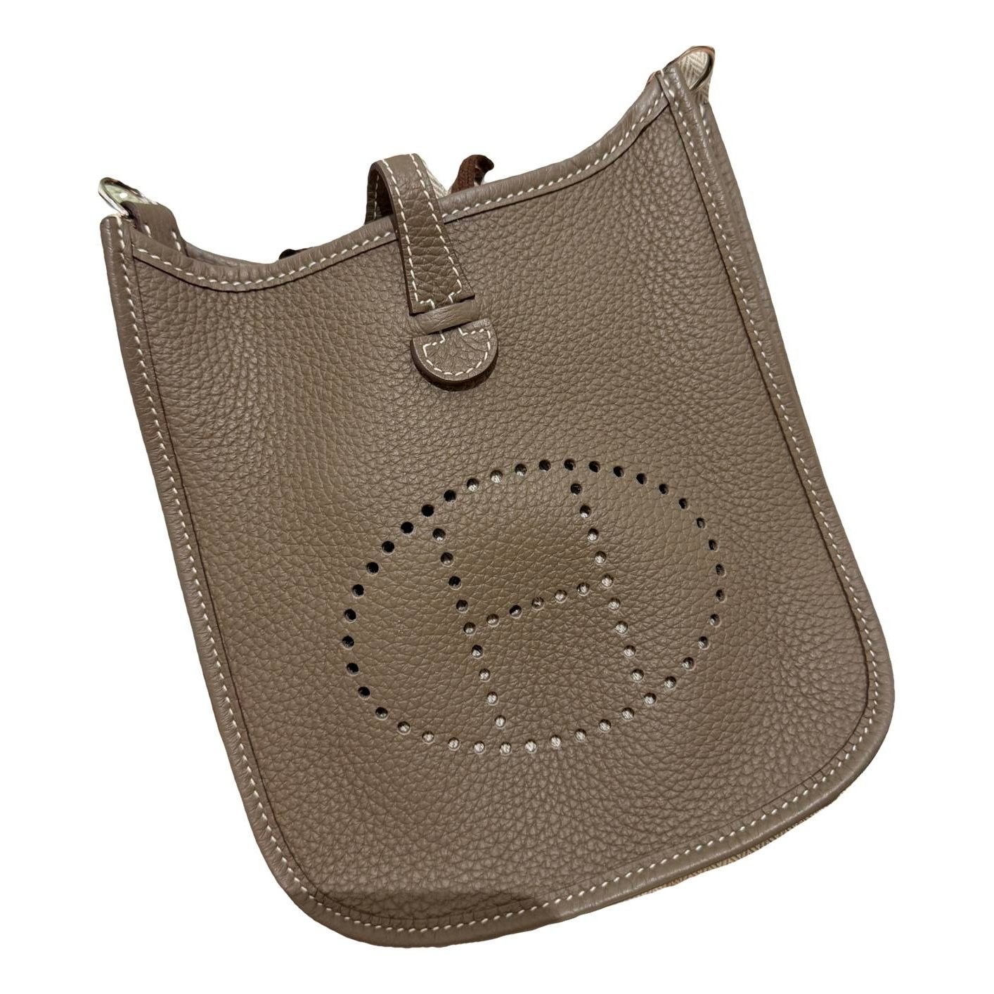 Mini Evelyne leather handbag