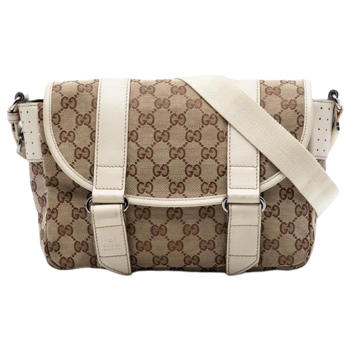 Gucci B cloth crossbody bag