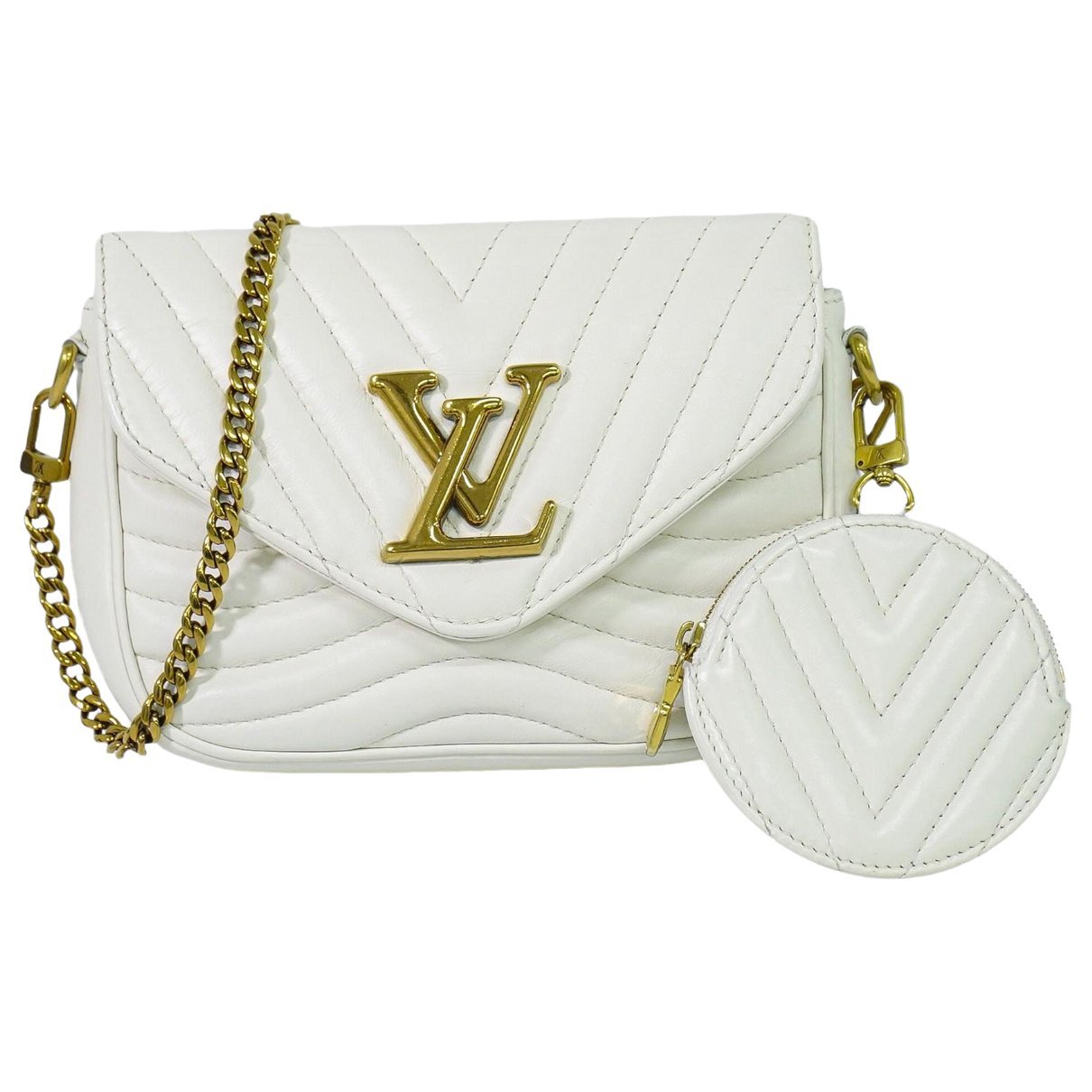 New Wave leather handbag