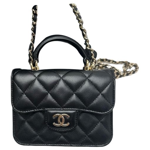 Leather mini bag