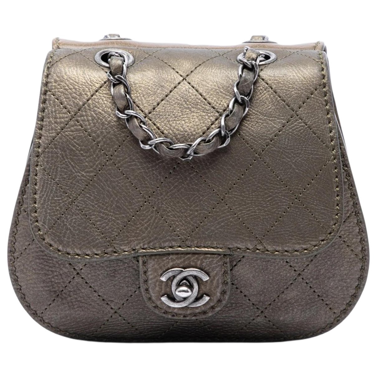 Coco twin leather crossbody bag