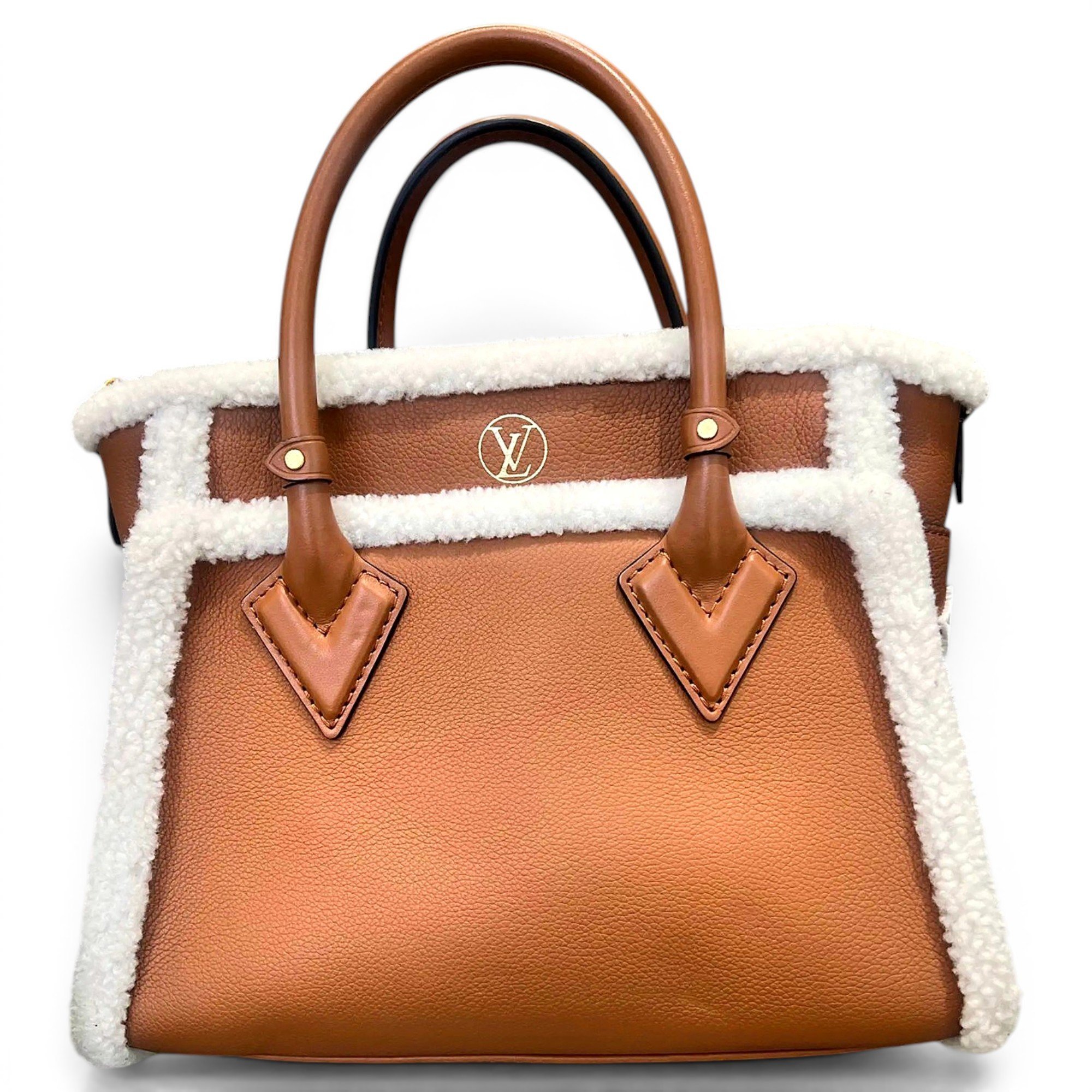 On My Side leather handbag