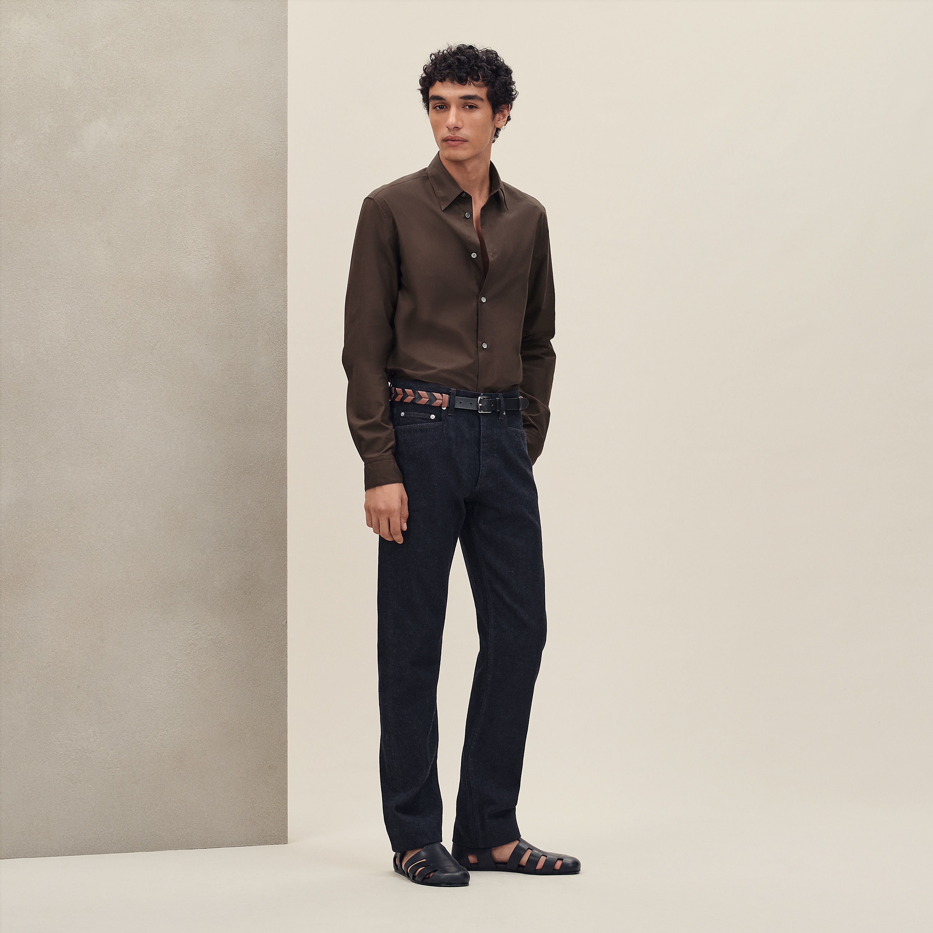 Straight cut jeans