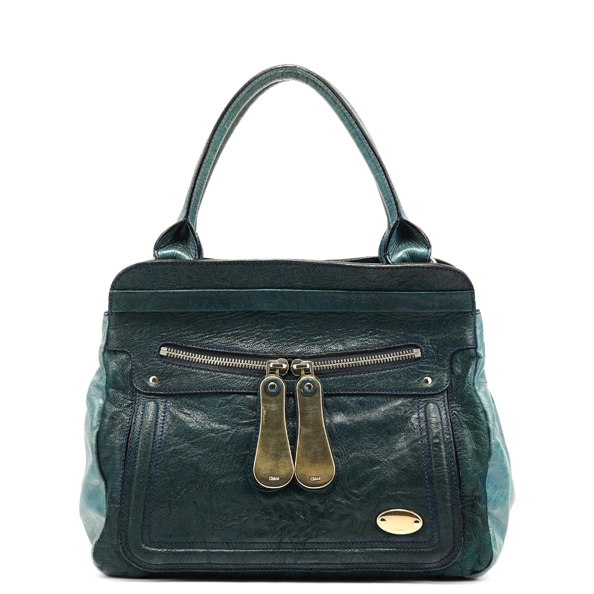Bay leather tote