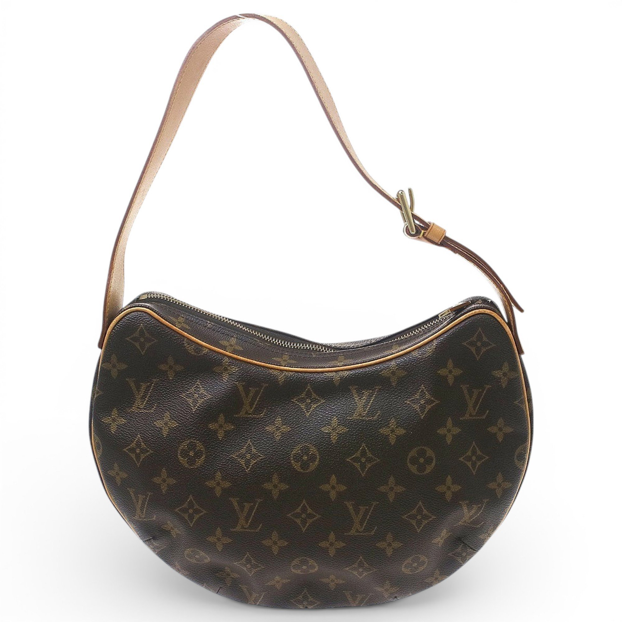 Croissant cloth handbag