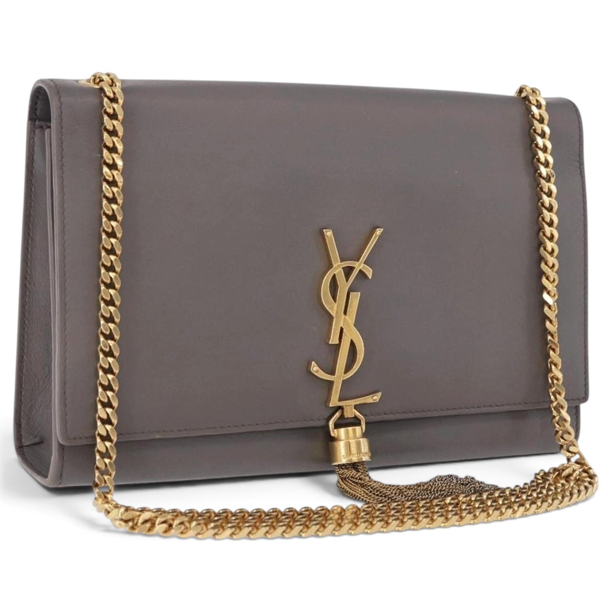 Y leather handbag
