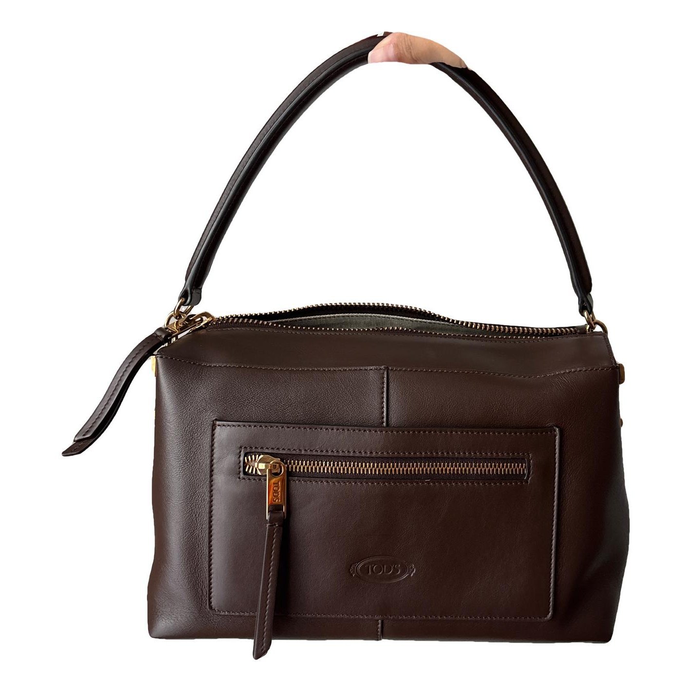 Leather handbag