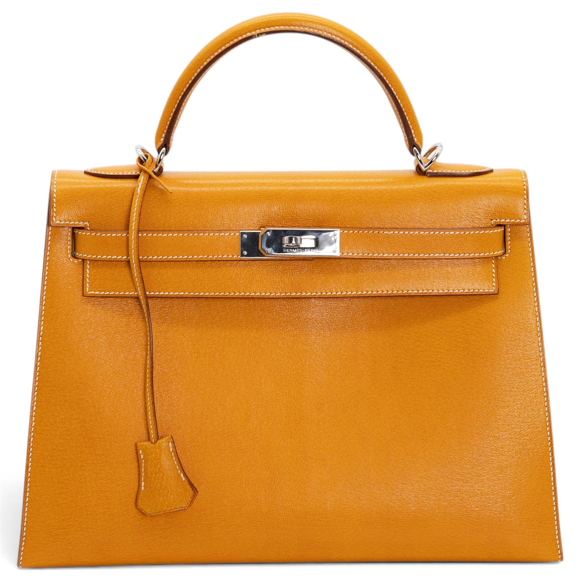 Kelly 32 leather handbag