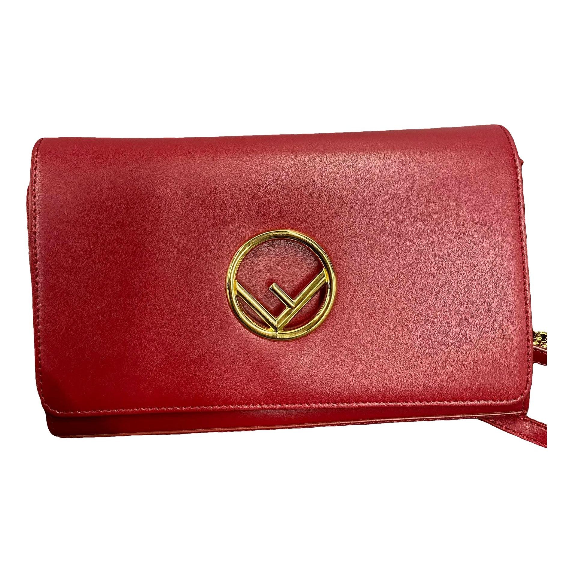 Kan I Logo leather handbag