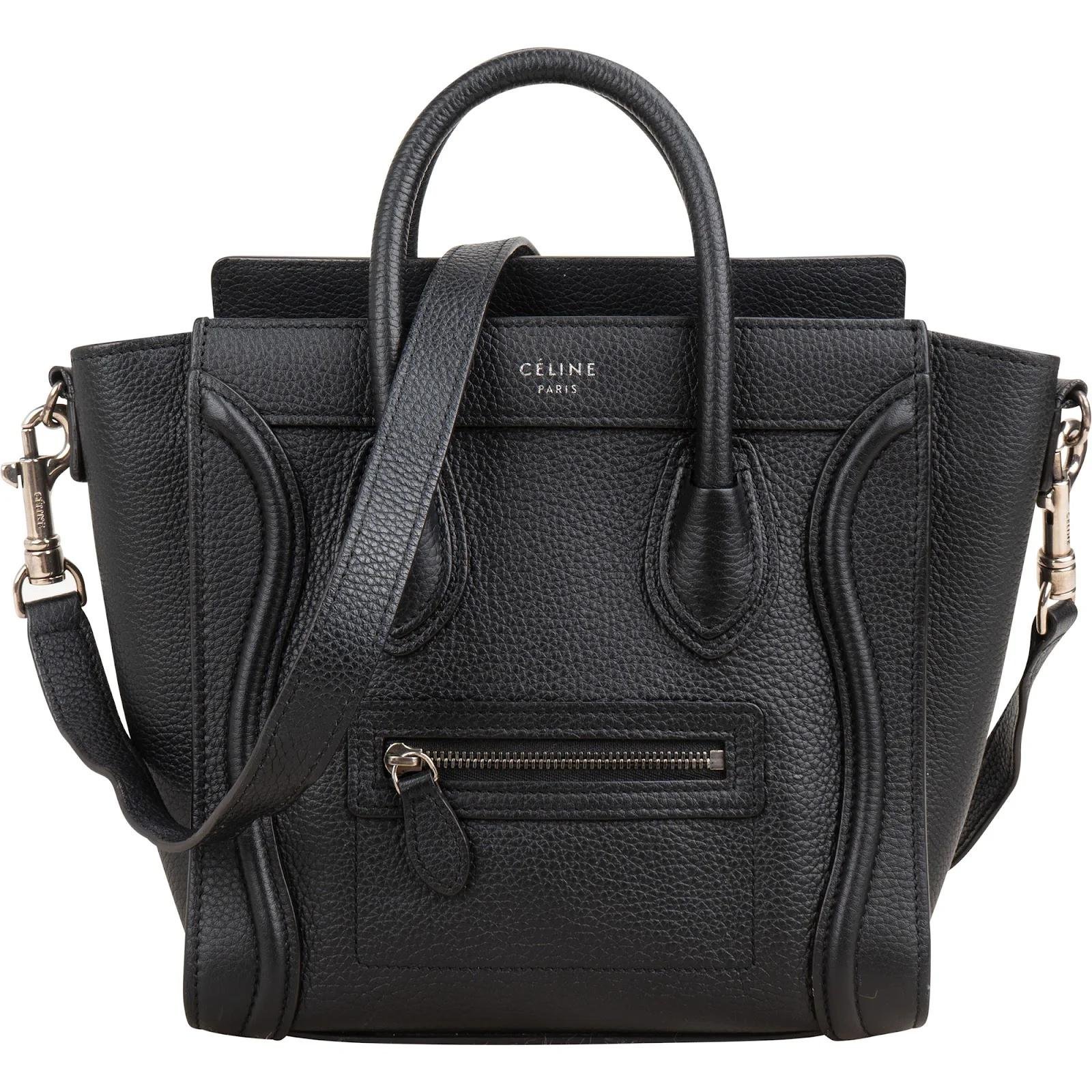 Luggage leather crossbody bag