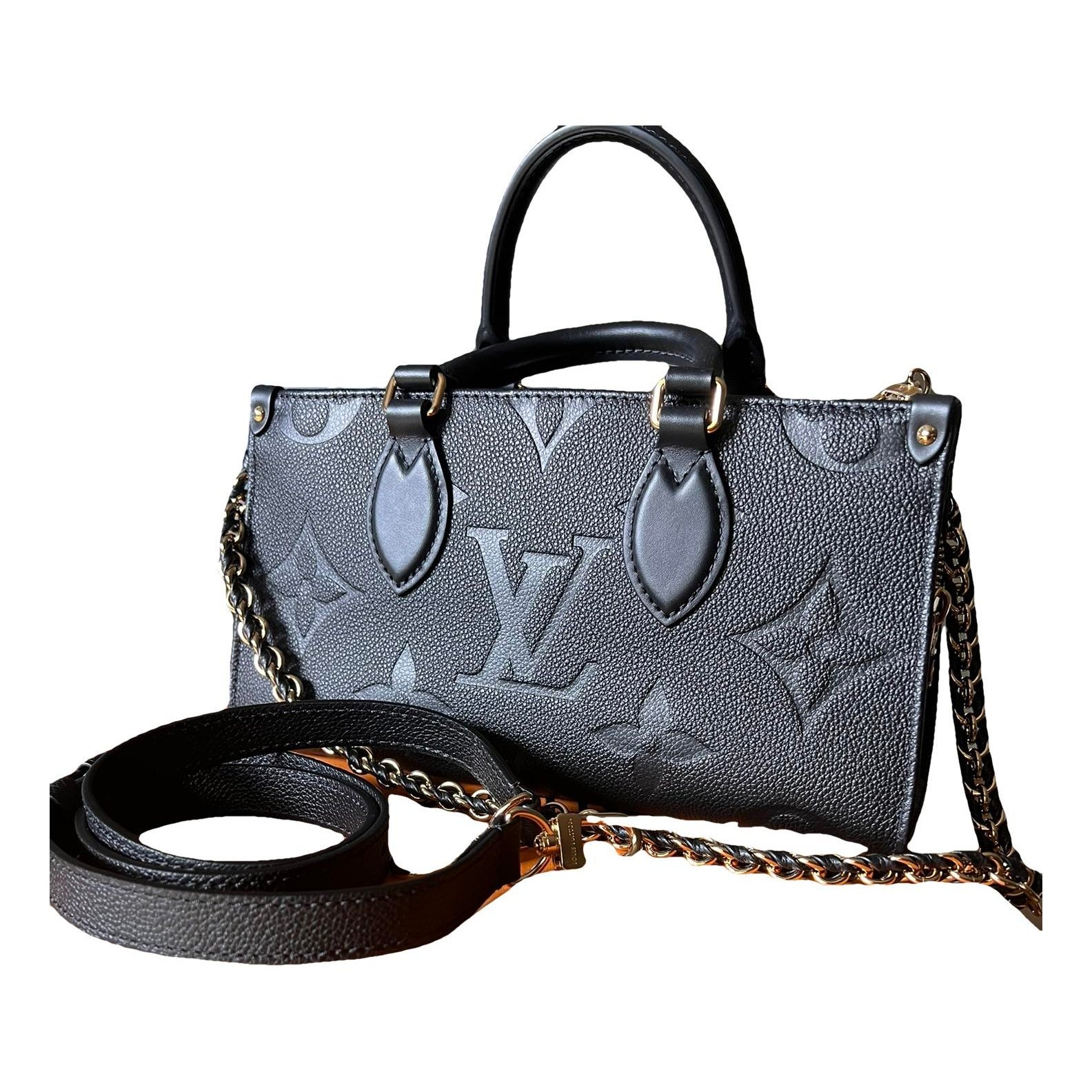 OnTheGo East West leather handbag