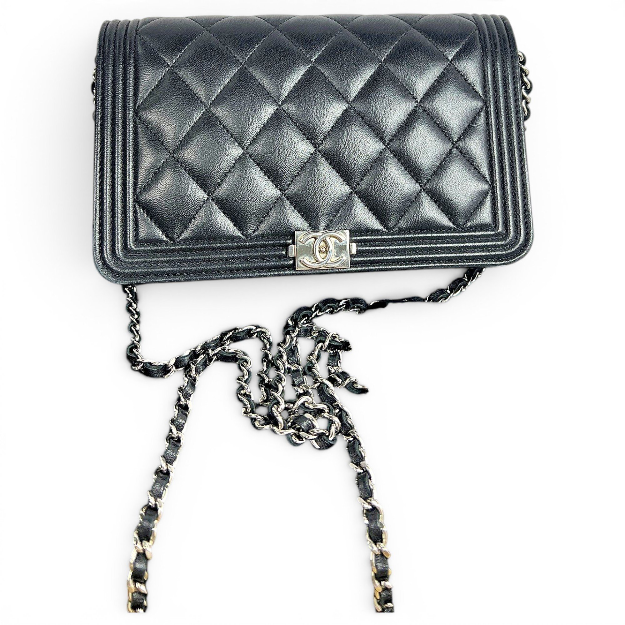 Boy leather handbag