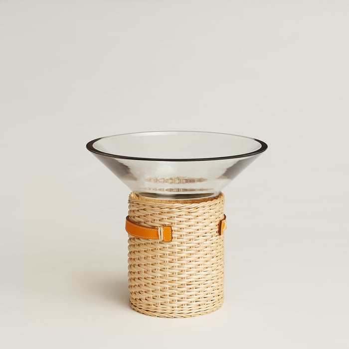 Jaune d'Or Delta Oseraie Vase, Small Model