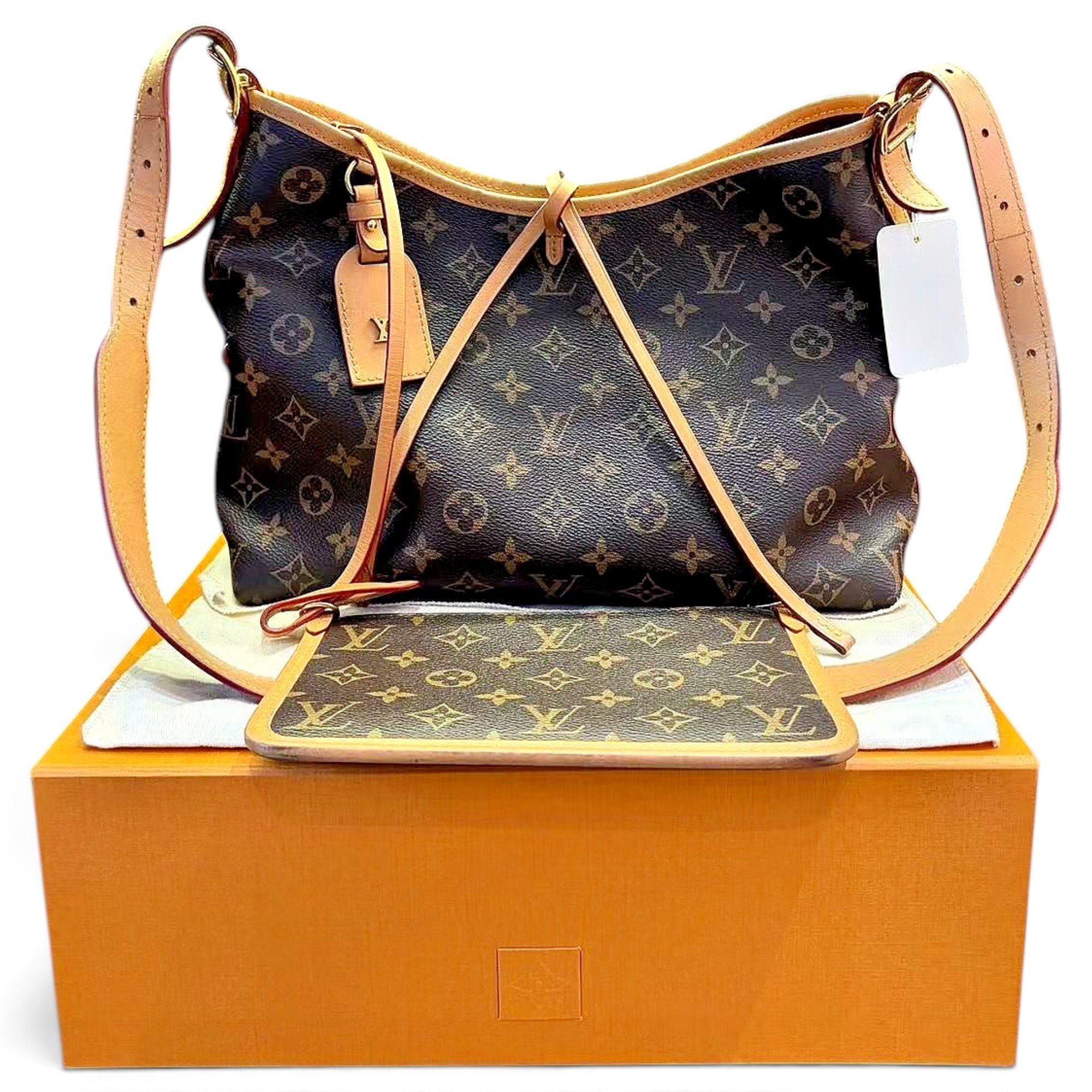 Carry All leather handbag
