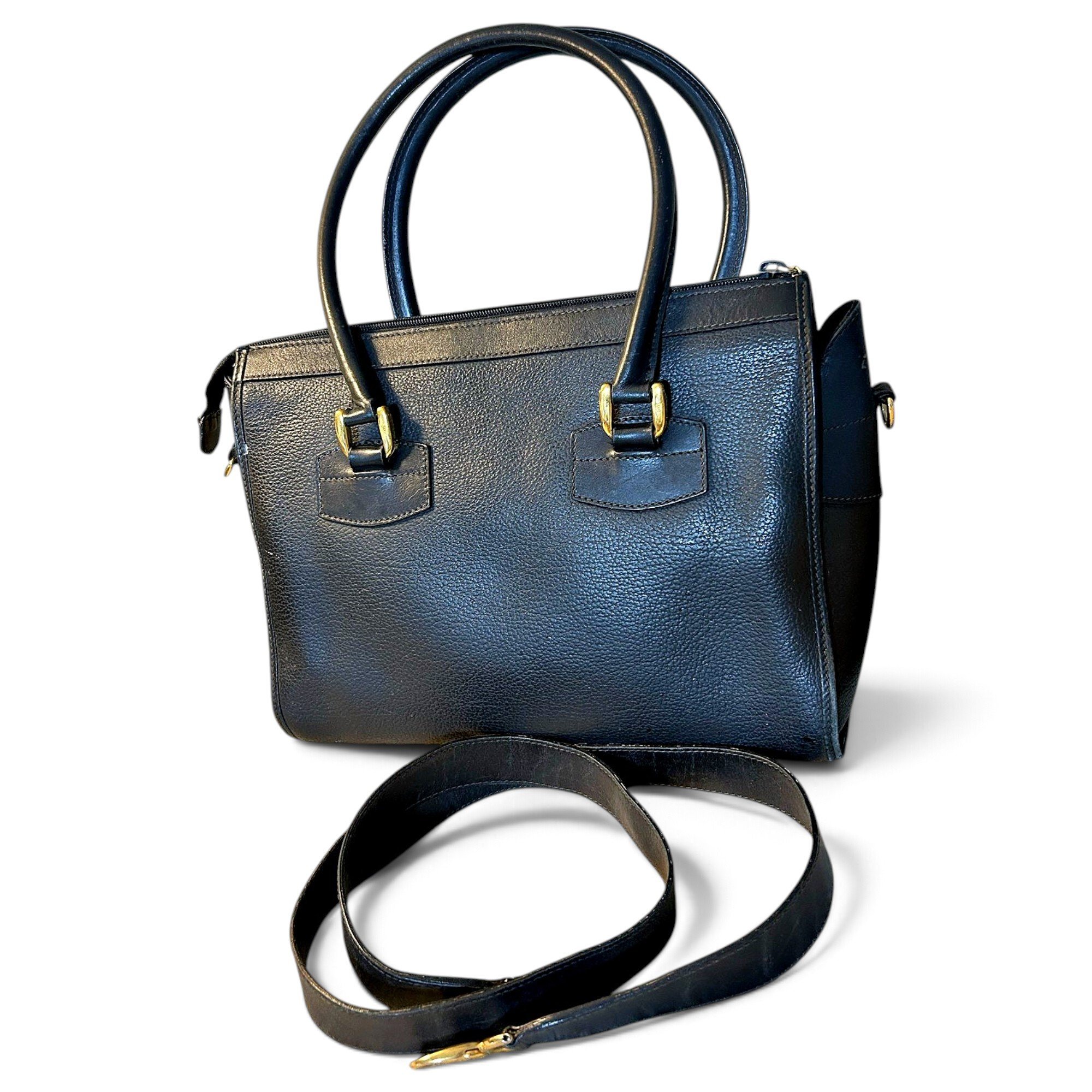 Leather handbag