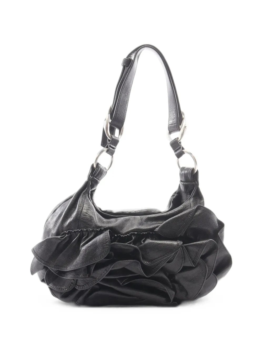 2010s Naja leather shoulder bag