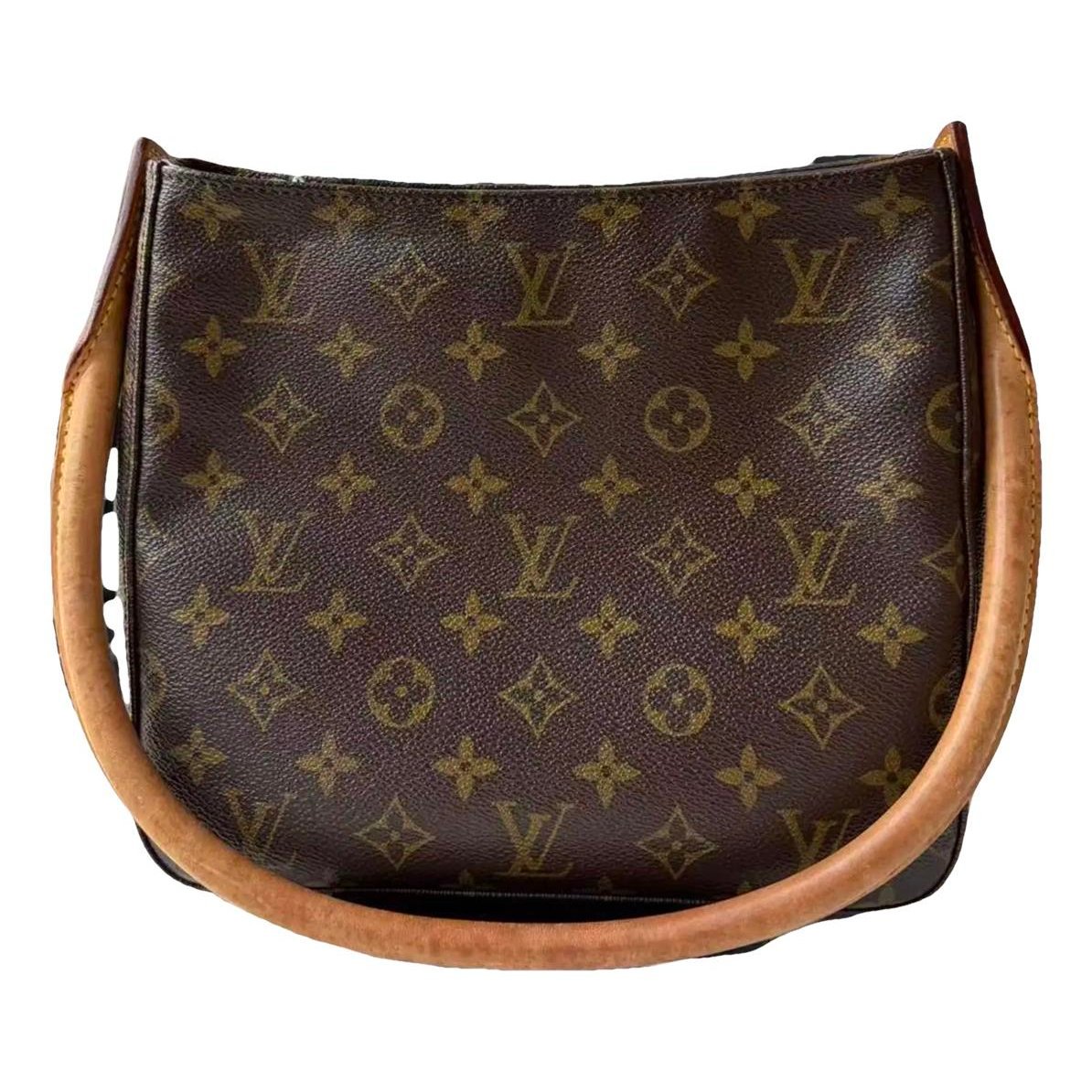 Looping vinyl handbag
