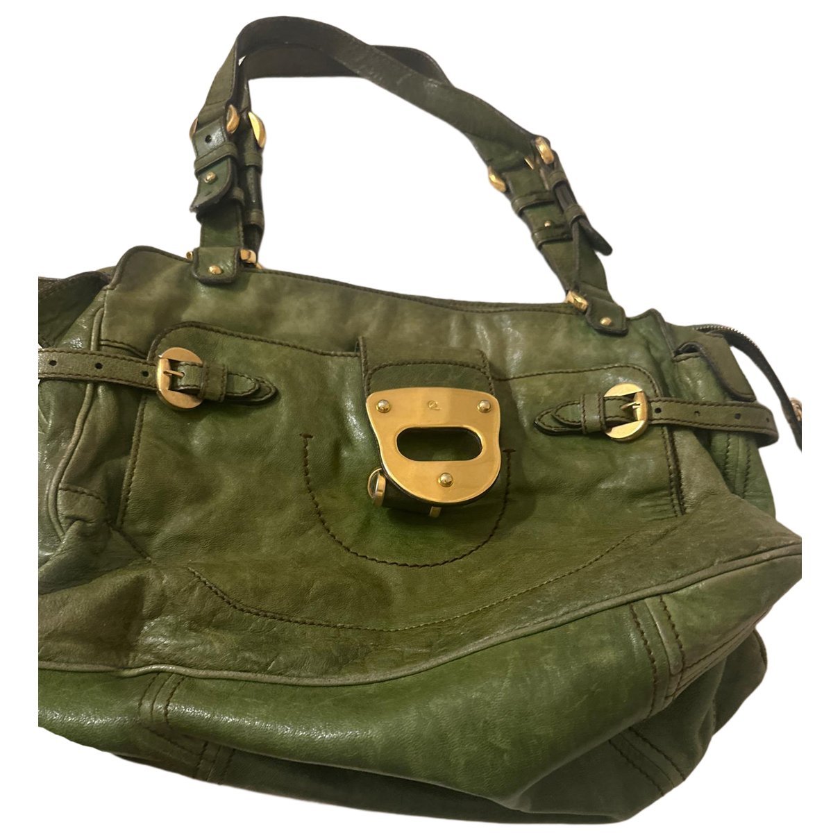 Leather handbag
