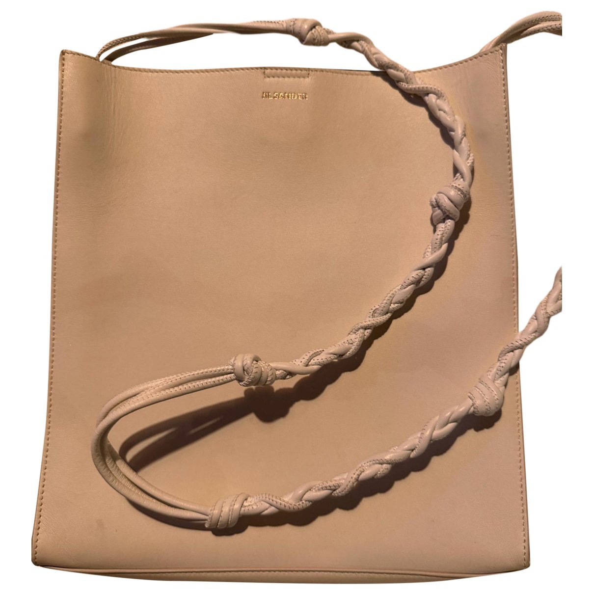 Tangle leather crossbody bag
